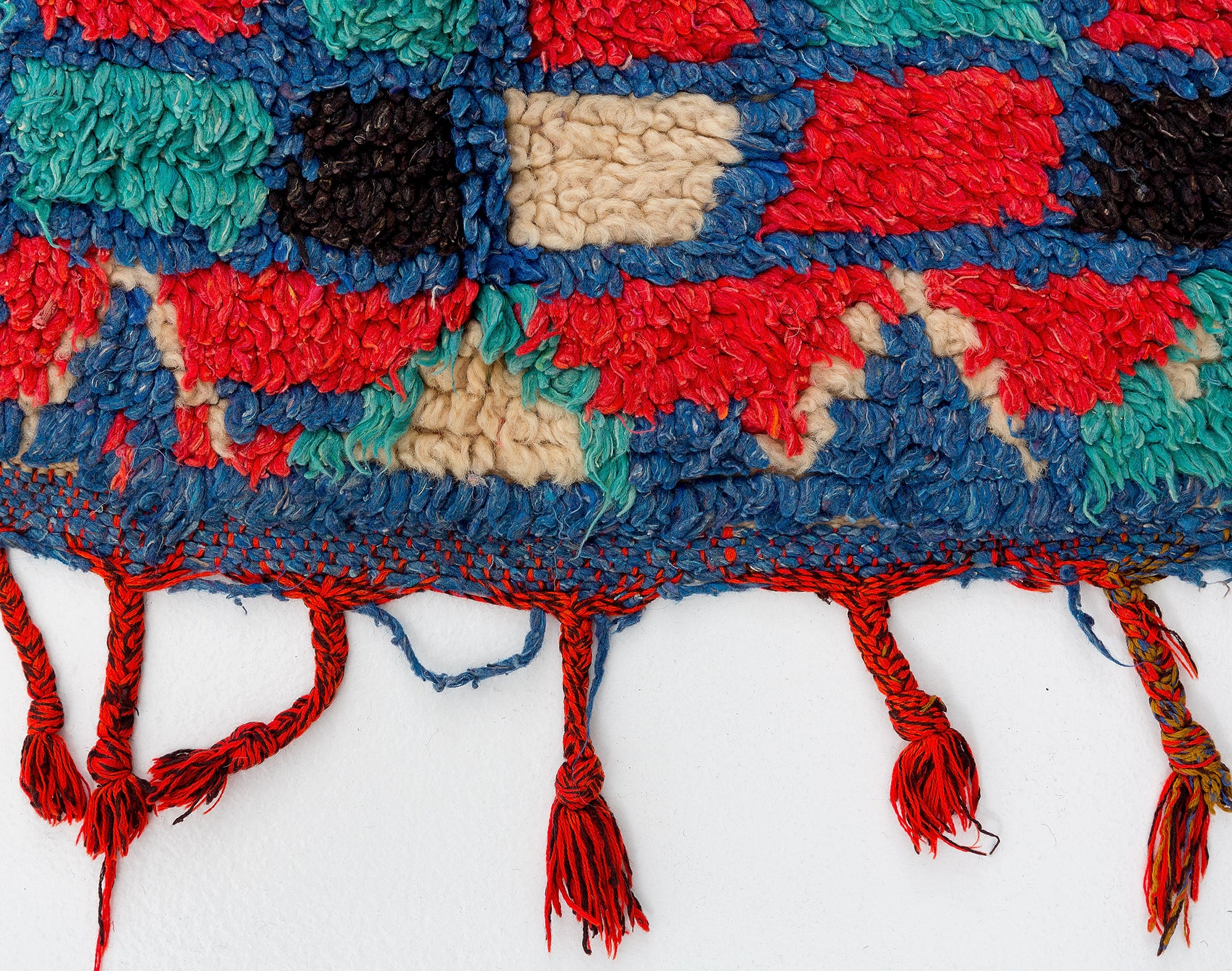 Vintage Azilal Wool Rug | 225 x 145 cm