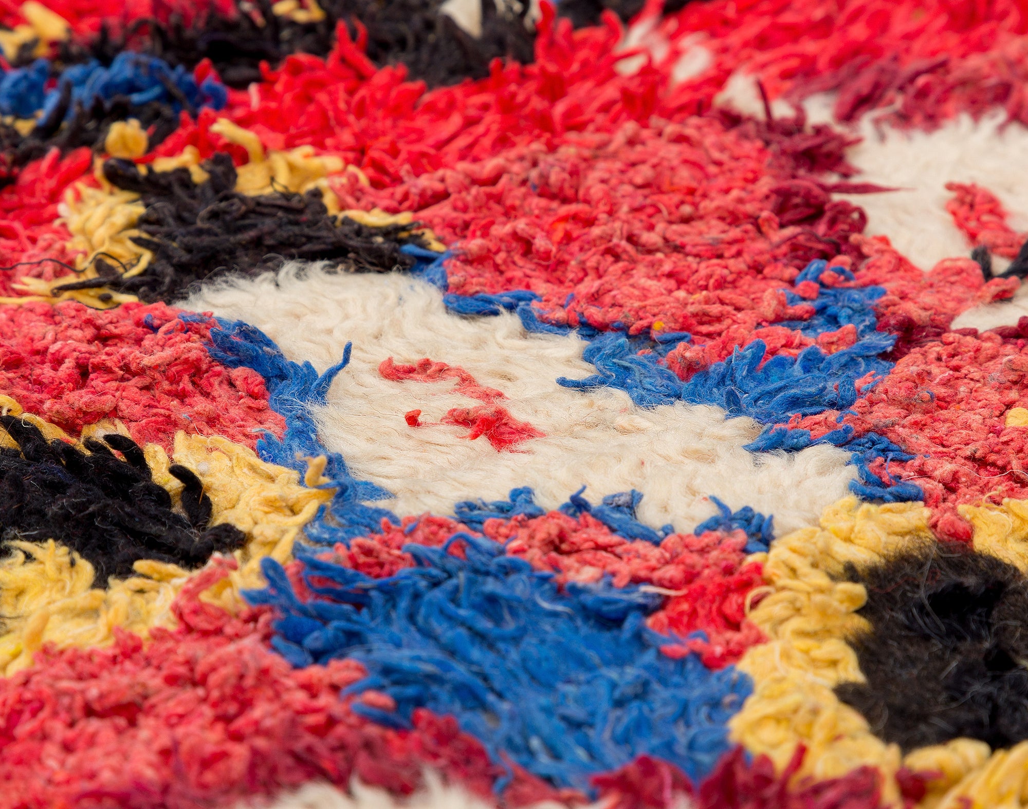 Vintage Azilal Wool Rug | 225 x 145 cm