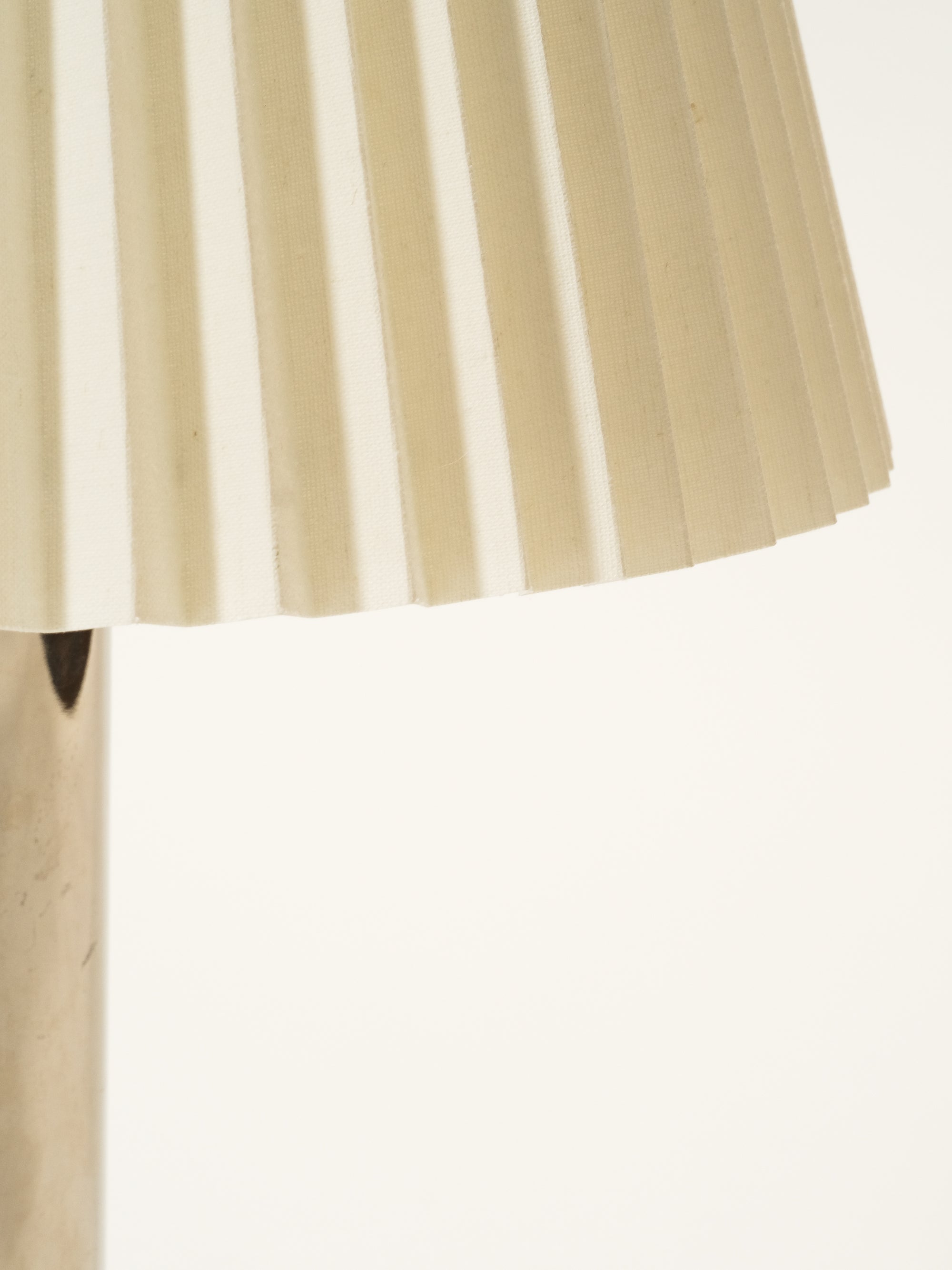 Mid-Century Modern Large Chrome Table Lamp, Sweden, 1970s