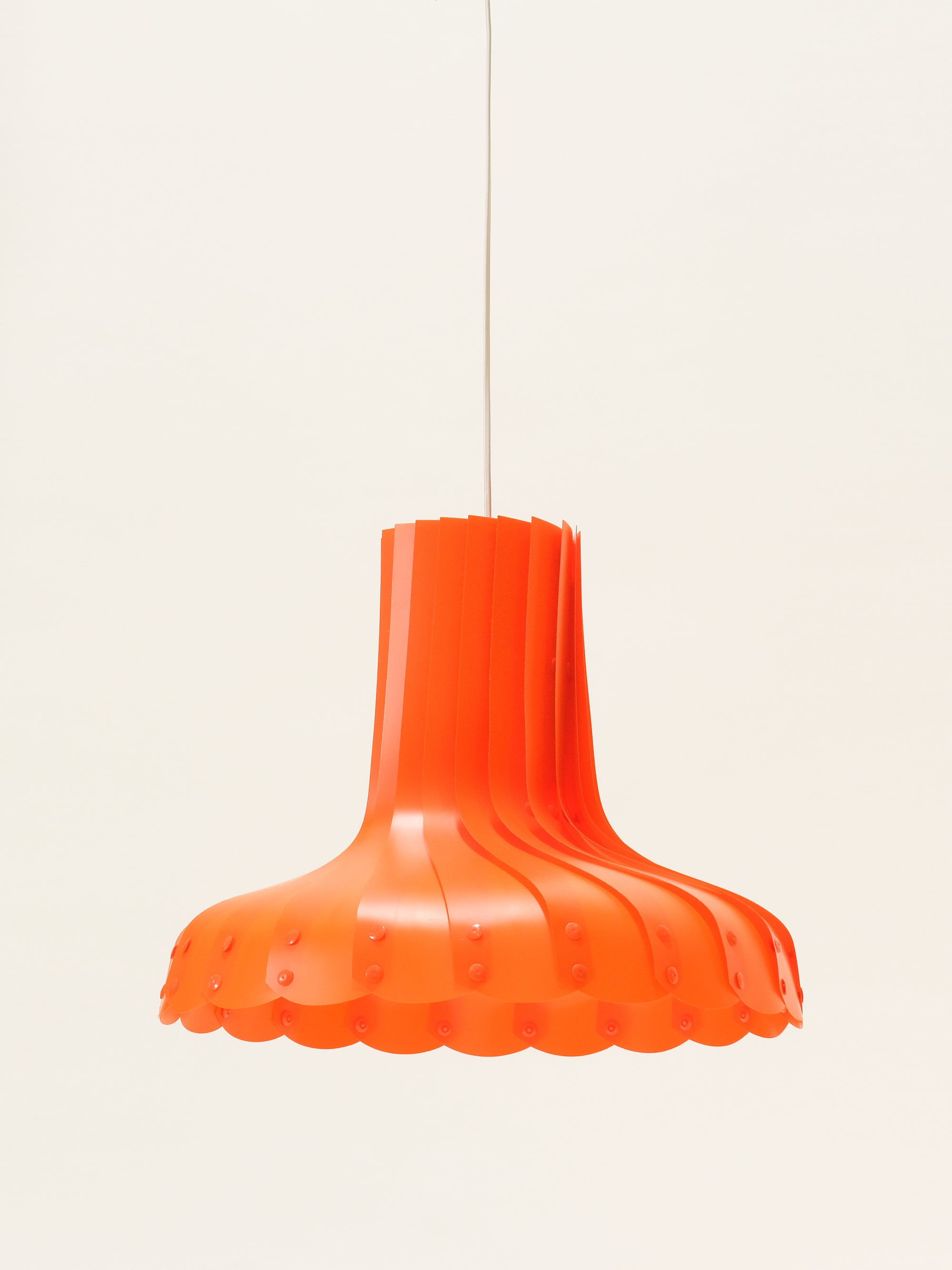 Orange Model TN 70 Ceiling Lamp by Hans-Agne Jakobsson, Markaryd, Sweden