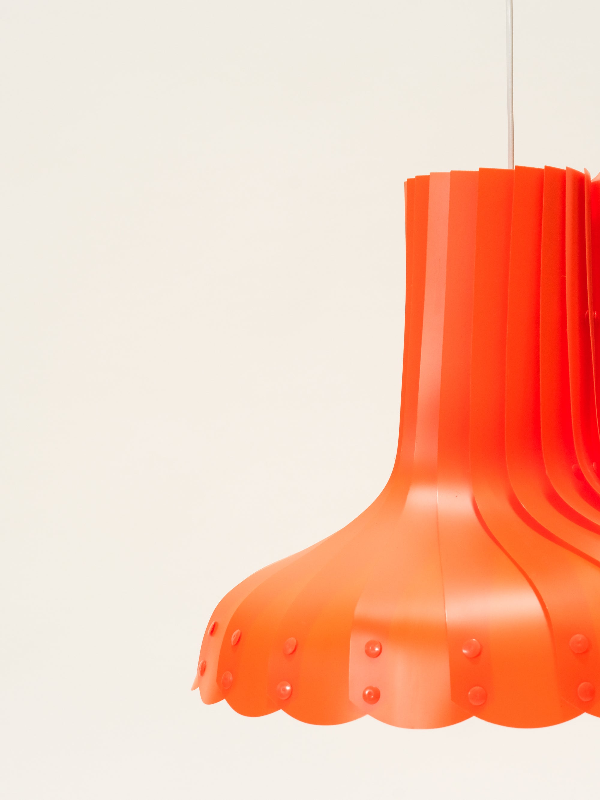 Orange Model TN 70 Ceiling Lamp by Hans-Agne Jakobsson, Markaryd, Sweden