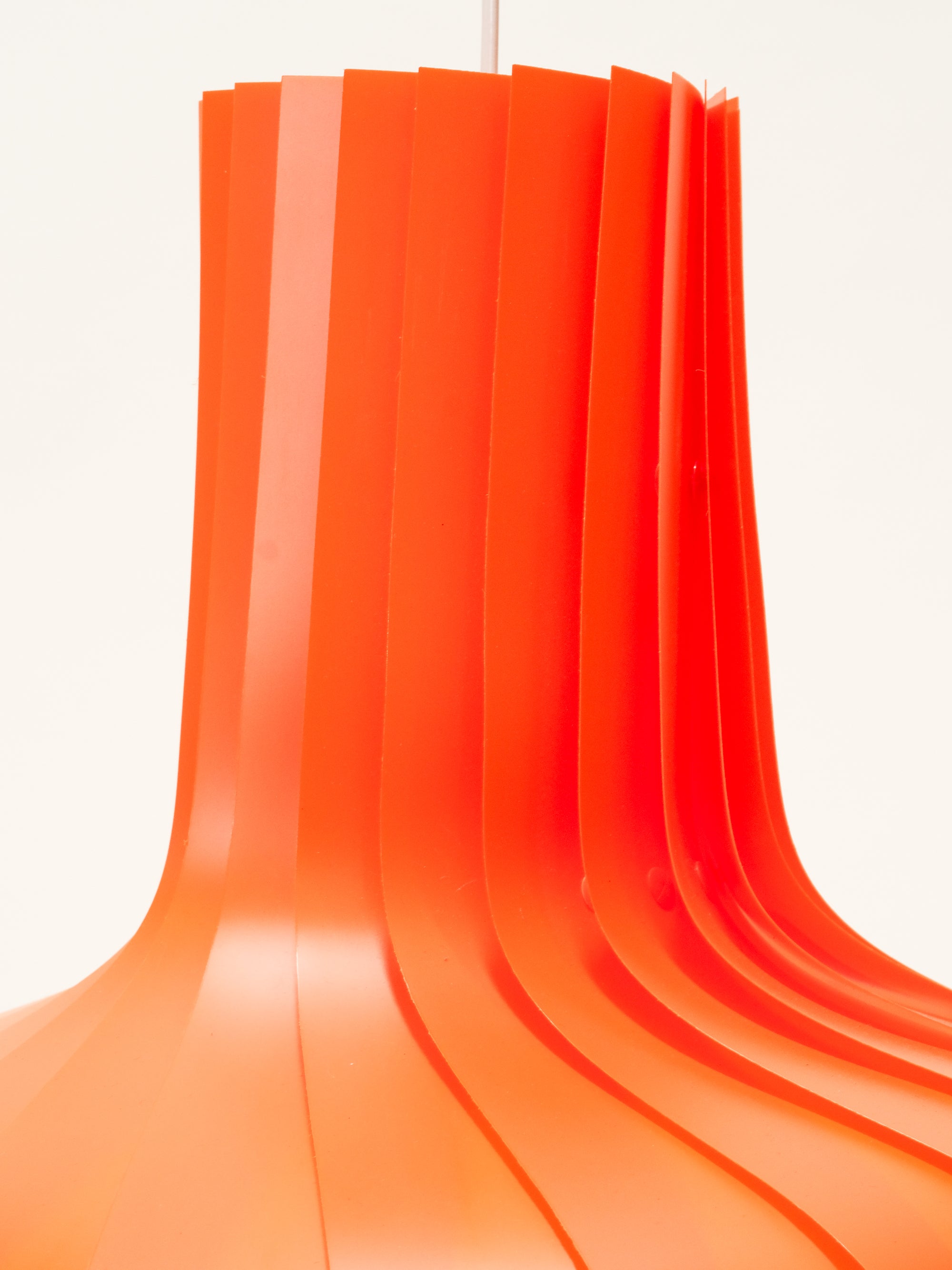 Orange Model TN 70 Ceiling Lamp by Hans-Agne Jakobsson, Markaryd, Sweden