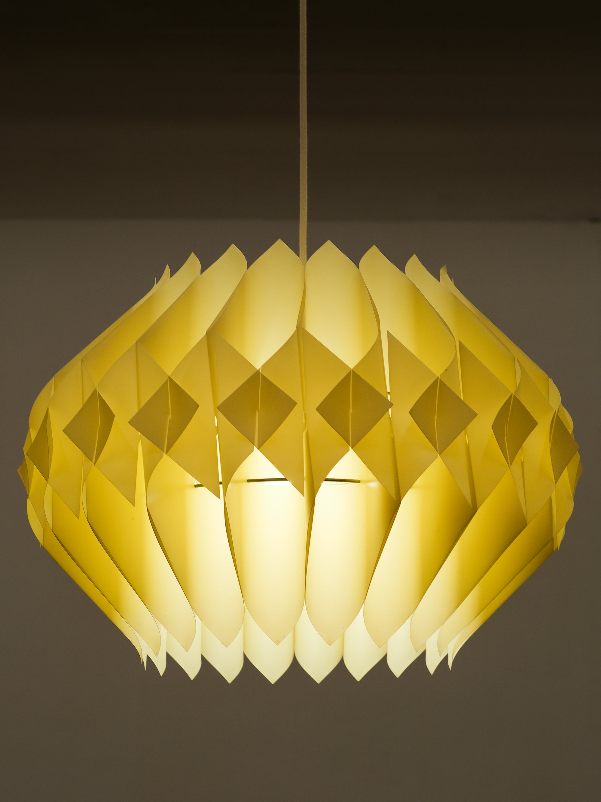 Acrylic "Butterfly" Pendant Lamp by Lars Schiøler for Hoyrup, Denmark, 1970s