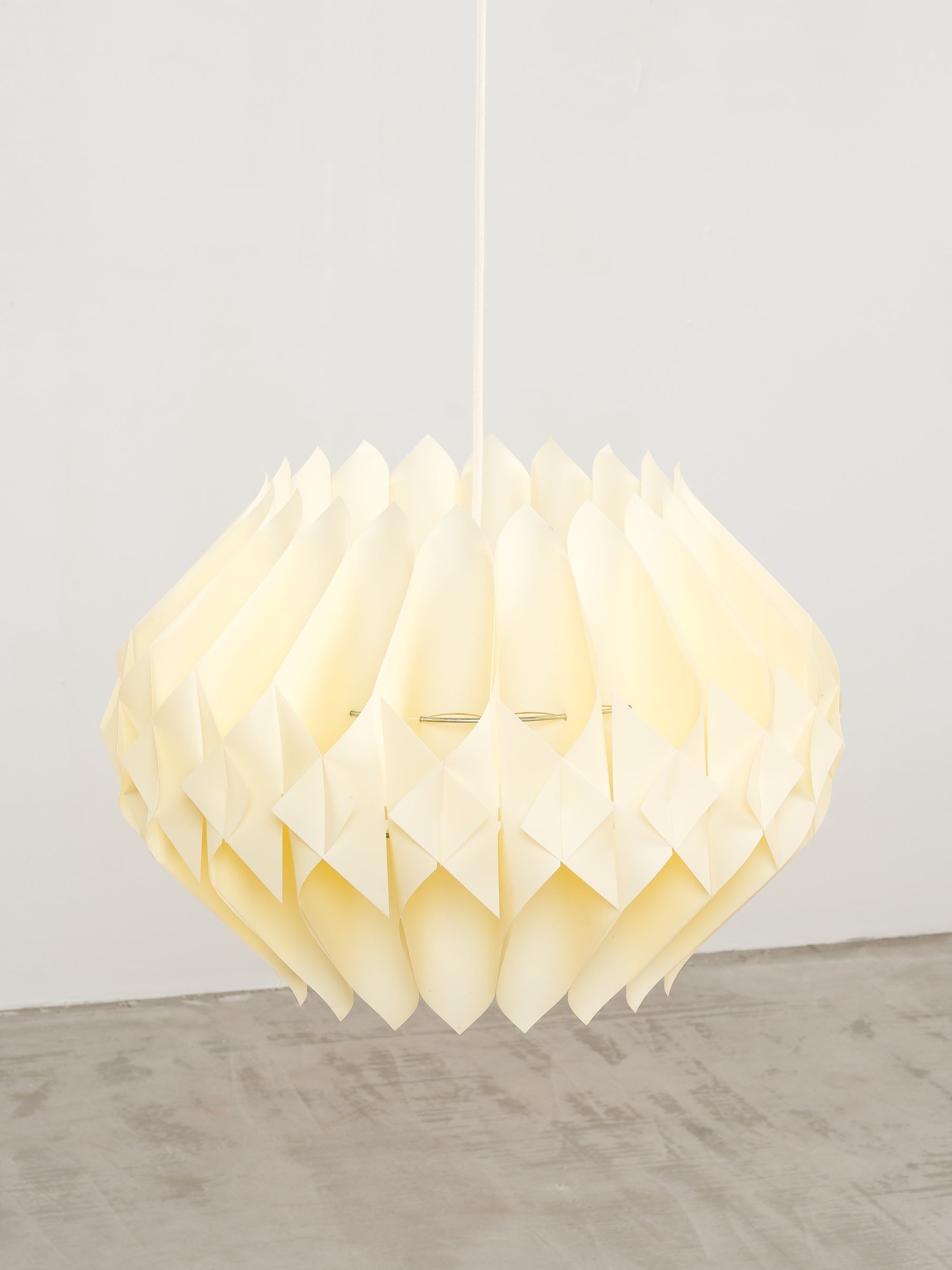 Acrylic "Butterfly" Pendant Lamp by Lars Schiøler for Hoyrup, Denmark, 1970s