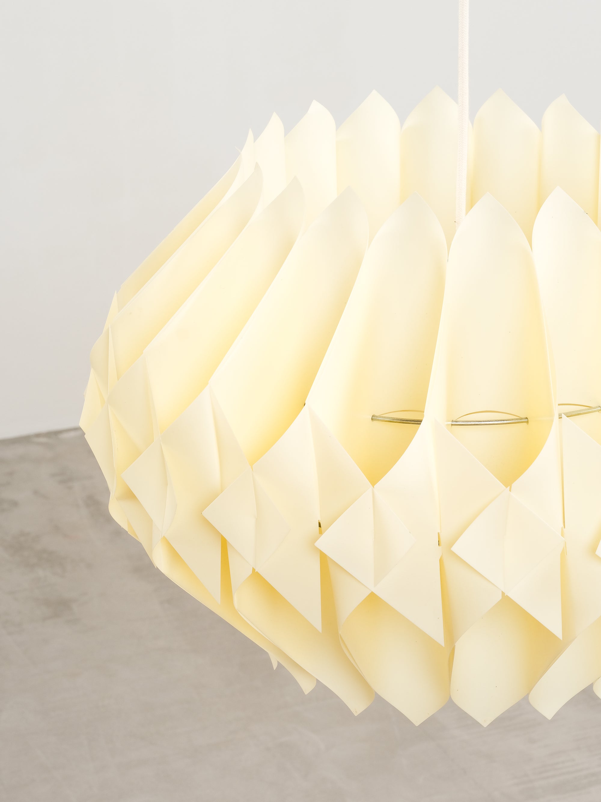 Acrylic "Butterfly" Pendant Lamp by Lars Schiøler for Hoyrup, Denmark, 1970s