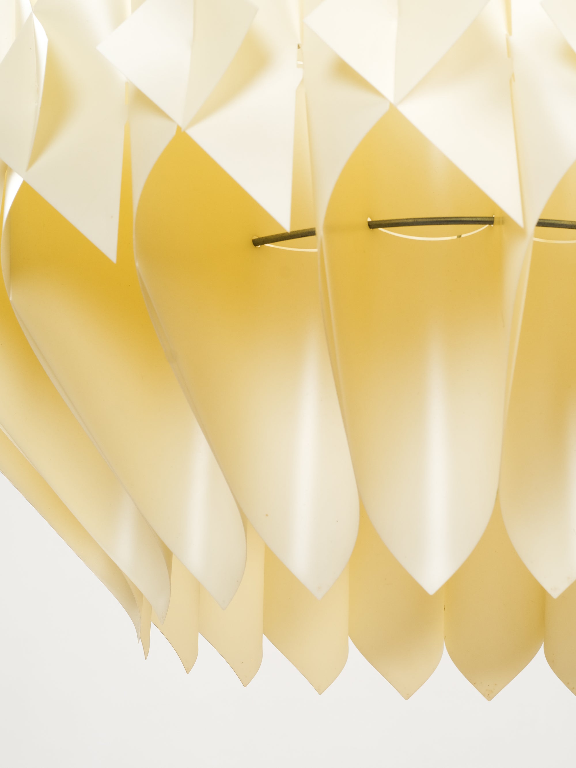 Acrylic "Butterfly" Pendant Lamp by Lars Schiøler for Hoyrup, Denmark, 1970s