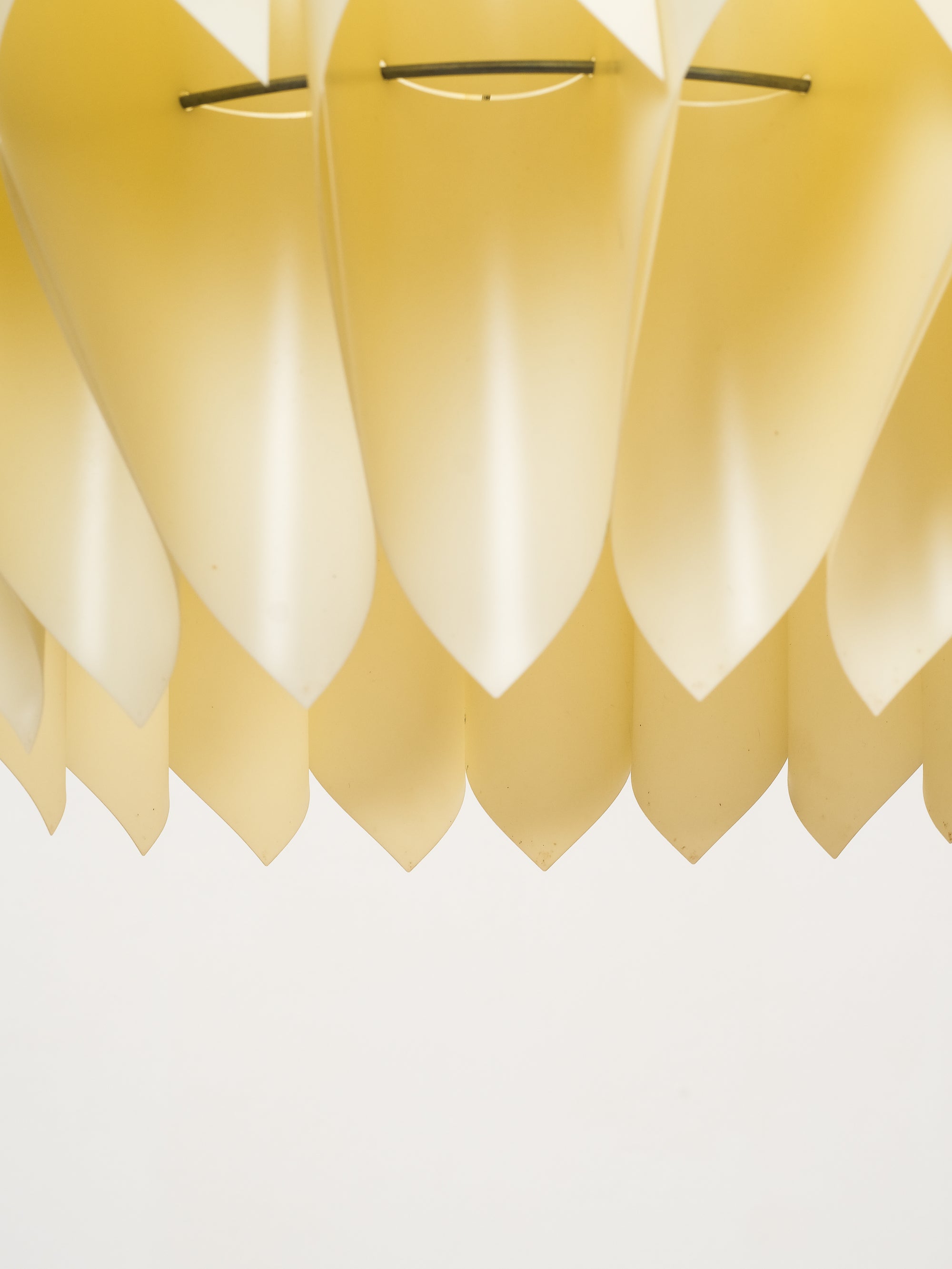 Acrylic "Butterfly" Pendant Lamp by Lars Schiøler for Hoyrup, Denmark, 1970s