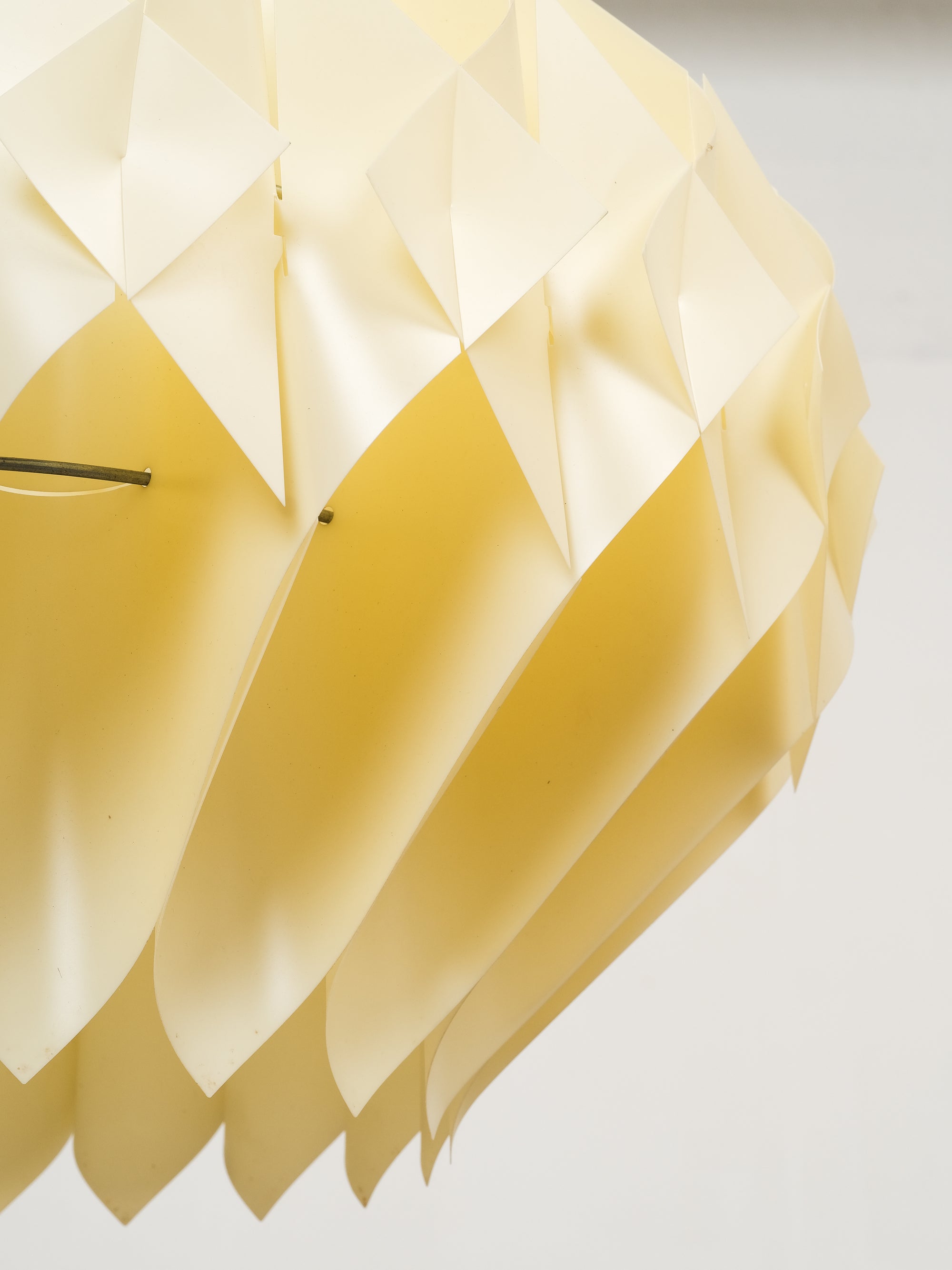 Acrylic "Butterfly" Pendant Lamp by Lars Schiøler for Hoyrup, Denmark, 1970s