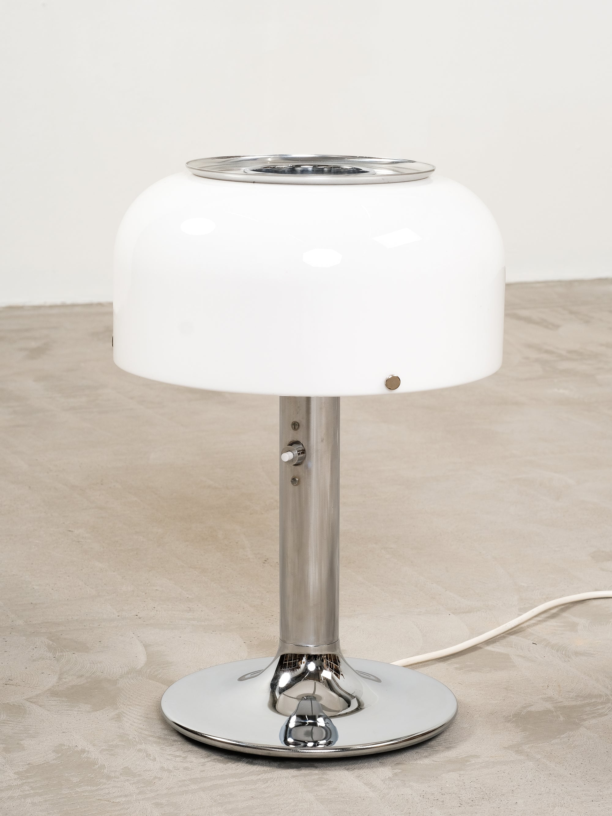 'Knubbling' Chrome Table Lamp by Anders Pehrson for Ateljé Lyktan, 1960s
