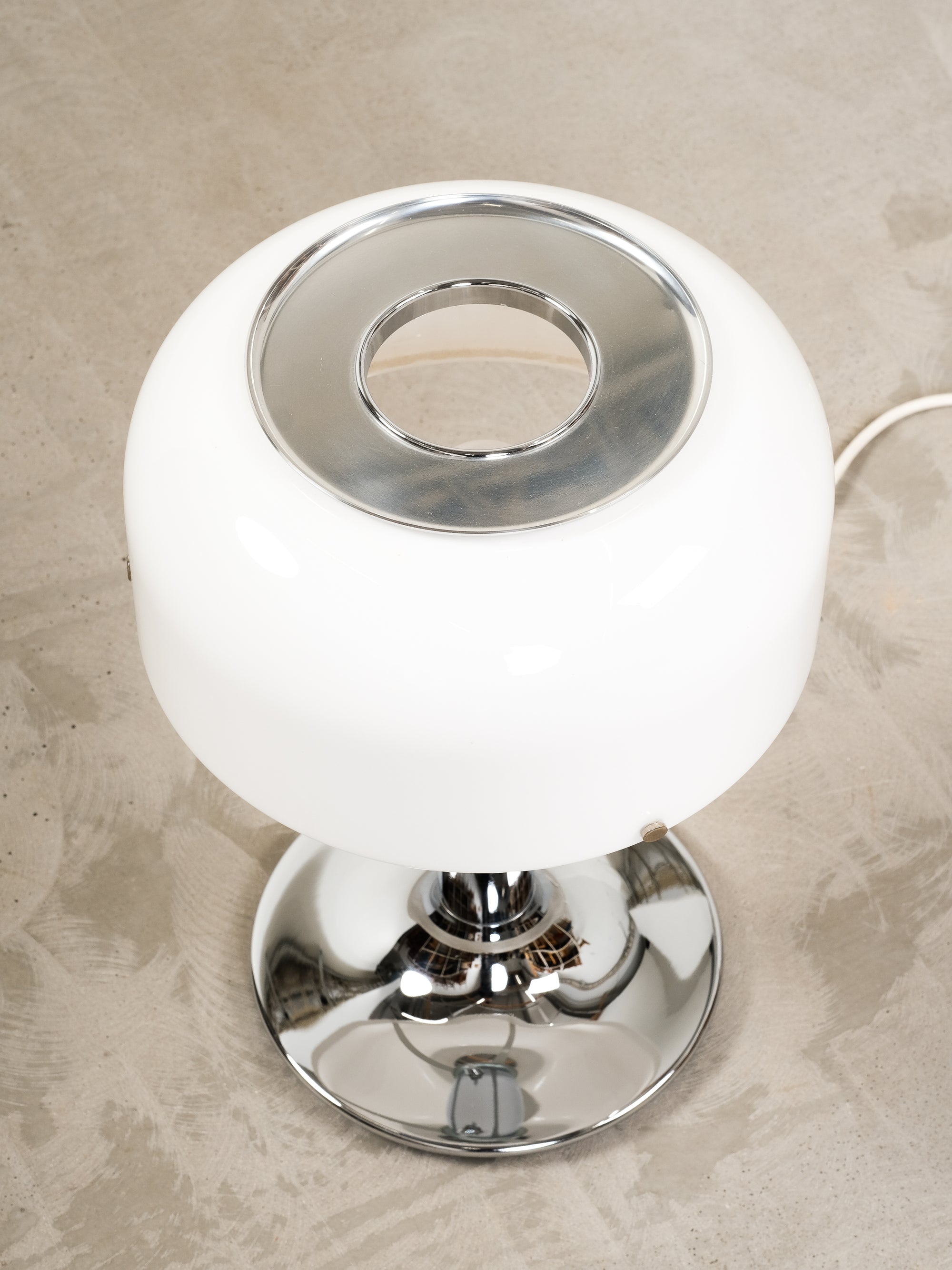 'Knubbling' Chrome Table Lamp by Anders Pehrson for Ateljé Lyktan, 1960s