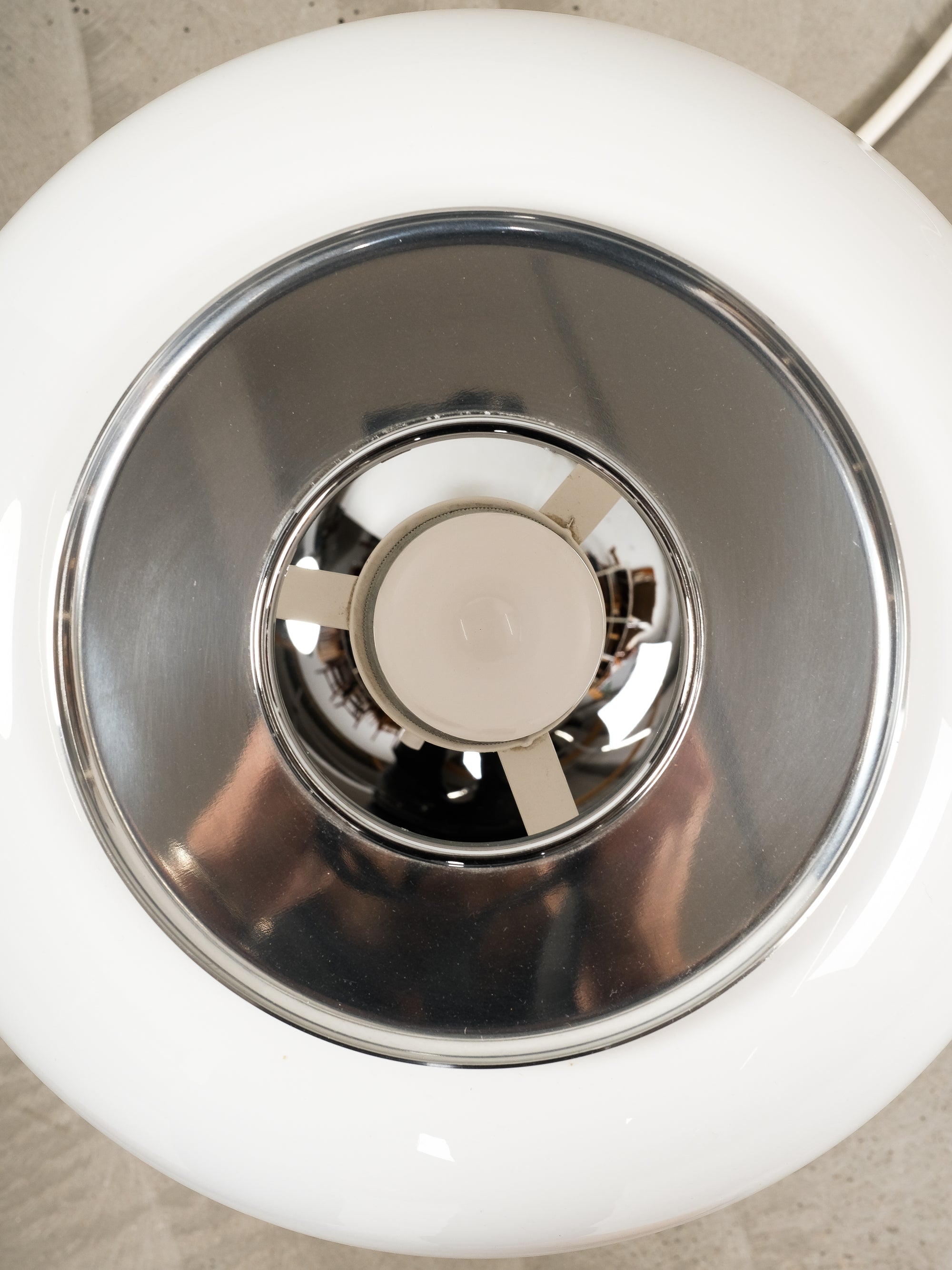 'Knubbling' Chrome Table Lamp by Anders Pehrson for Ateljé Lyktan, 1960s