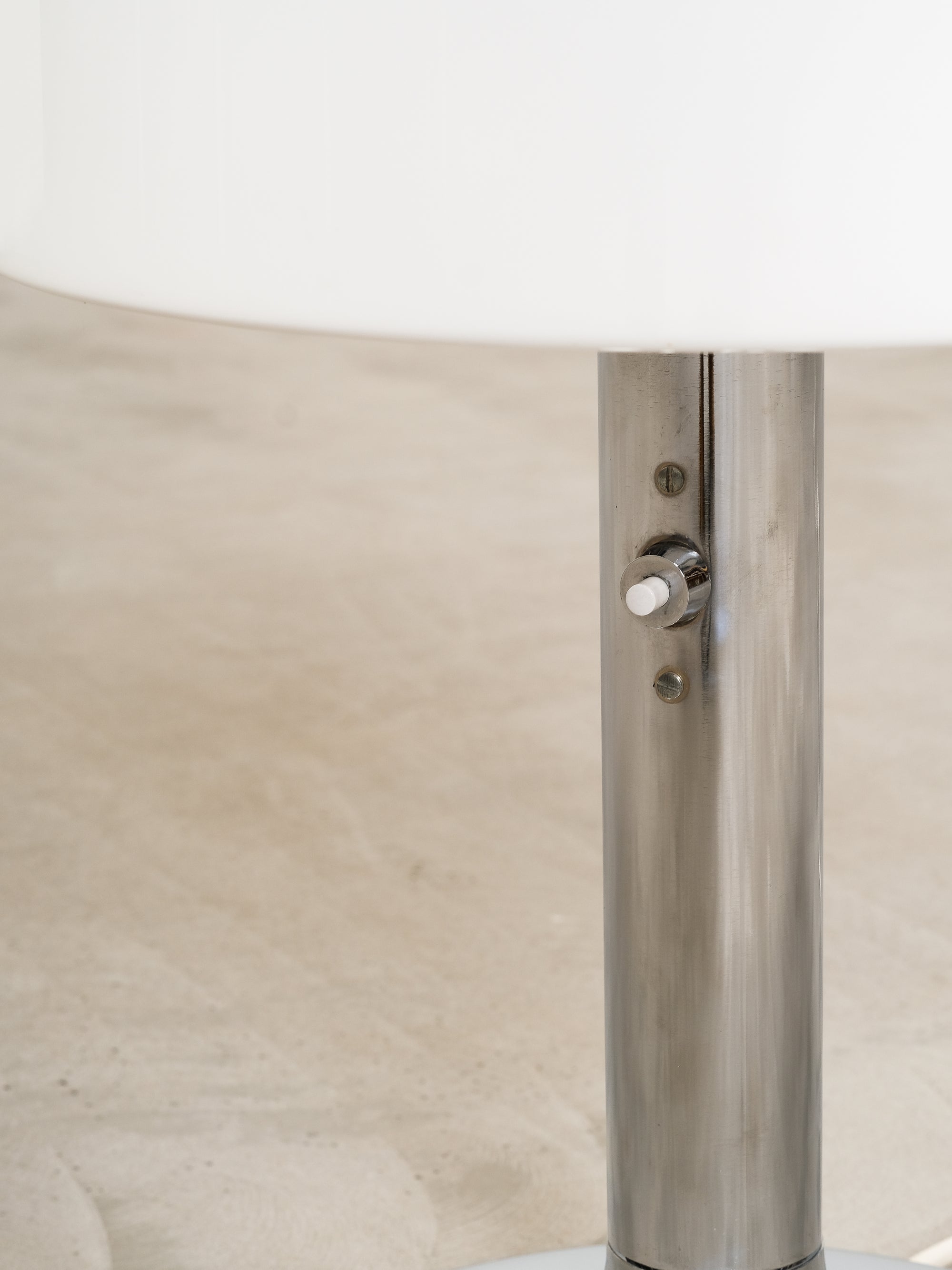 'Knubbling' Chrome Table Lamp by Anders Pehrson for Ateljé Lyktan, 1960s