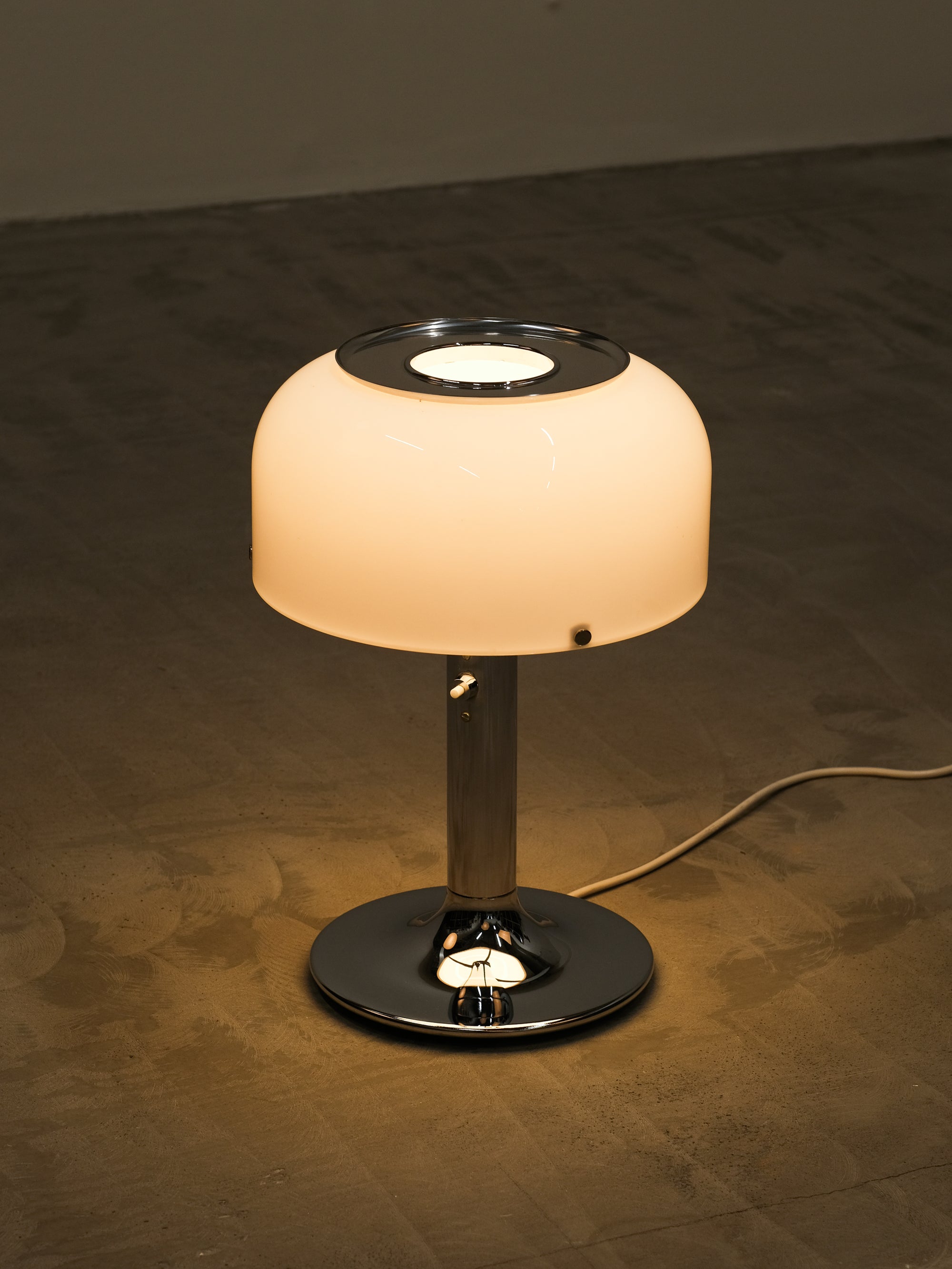 'Knubbling' Chrome Table Lamp by Anders Pehrson for Ateljé Lyktan, 1960s