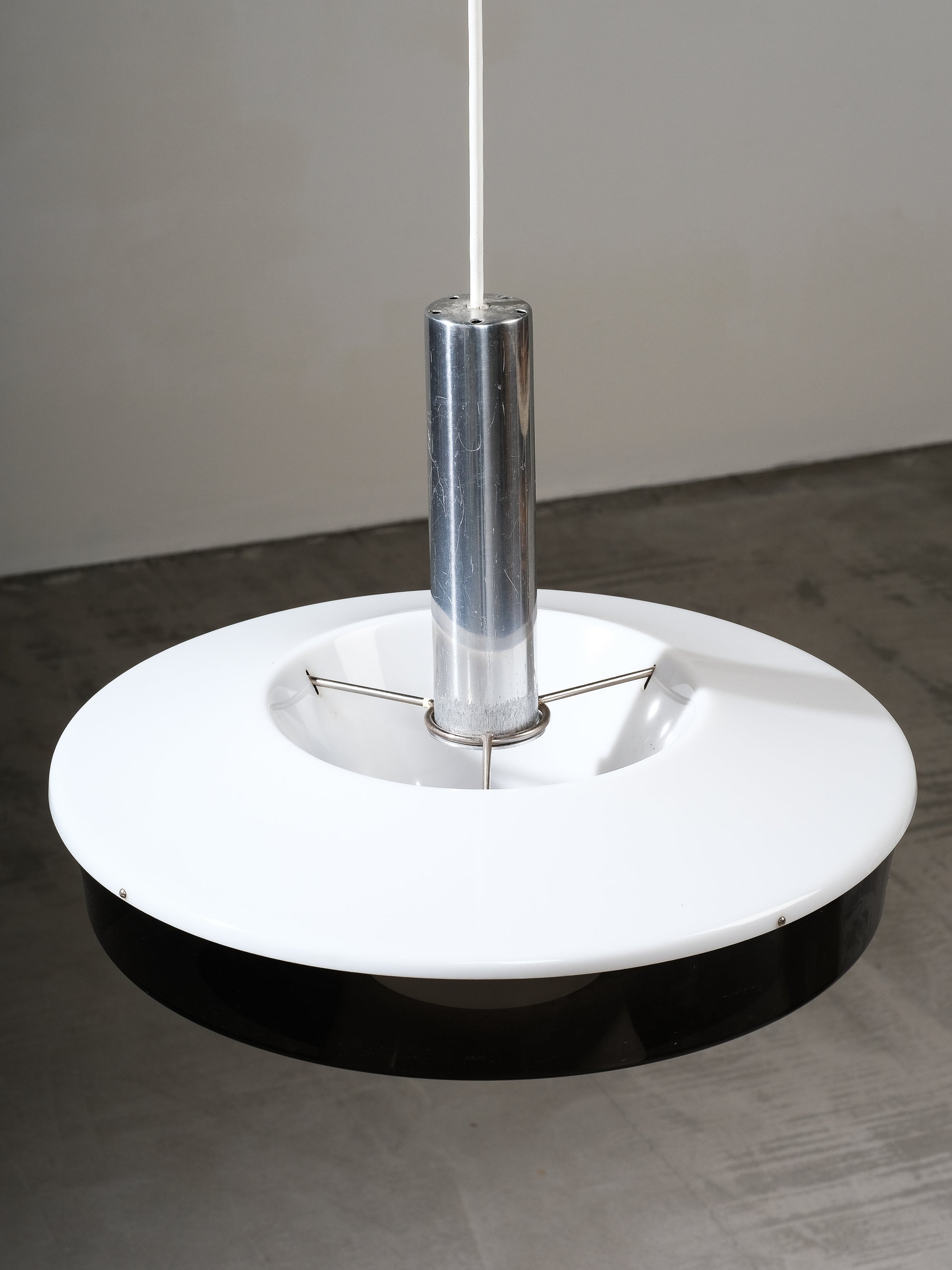 "Kurki" Pendant Lamp by Yki Nummi for Orno, Finland, 1960s