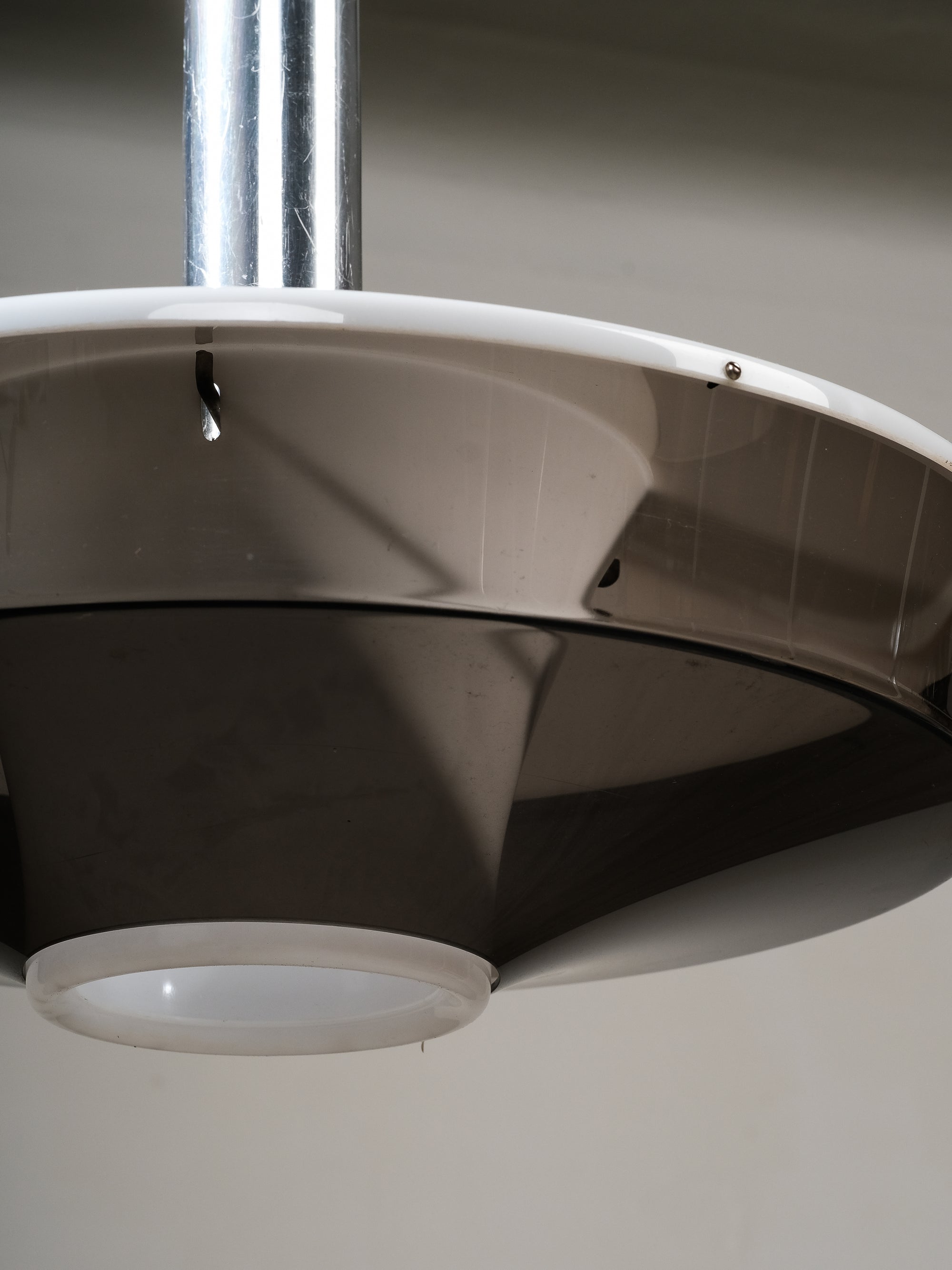 "Kurki" Pendant Lamp by Yki Nummi for Orno, Finland, 1960s