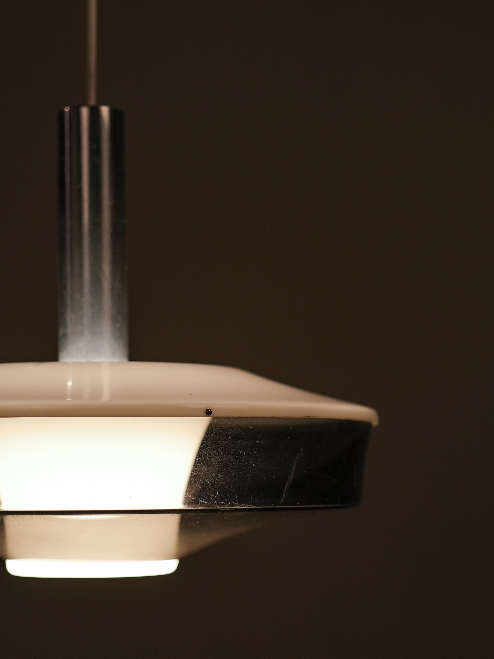 "Kurki" Pendant Lamp by Yki Nummi for Orno, Finland, 1960s