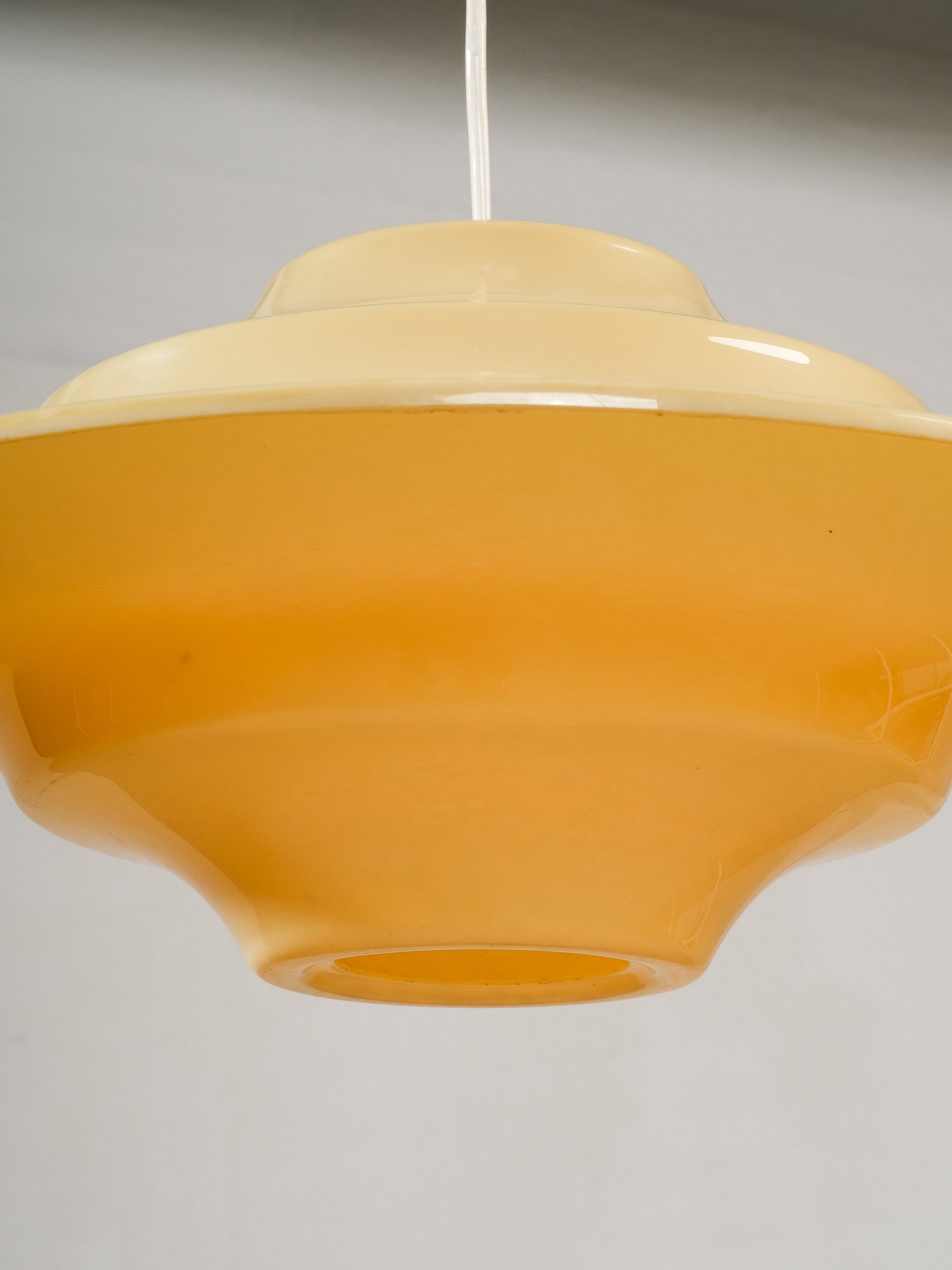 1970s Plastic Ceiling Lamp