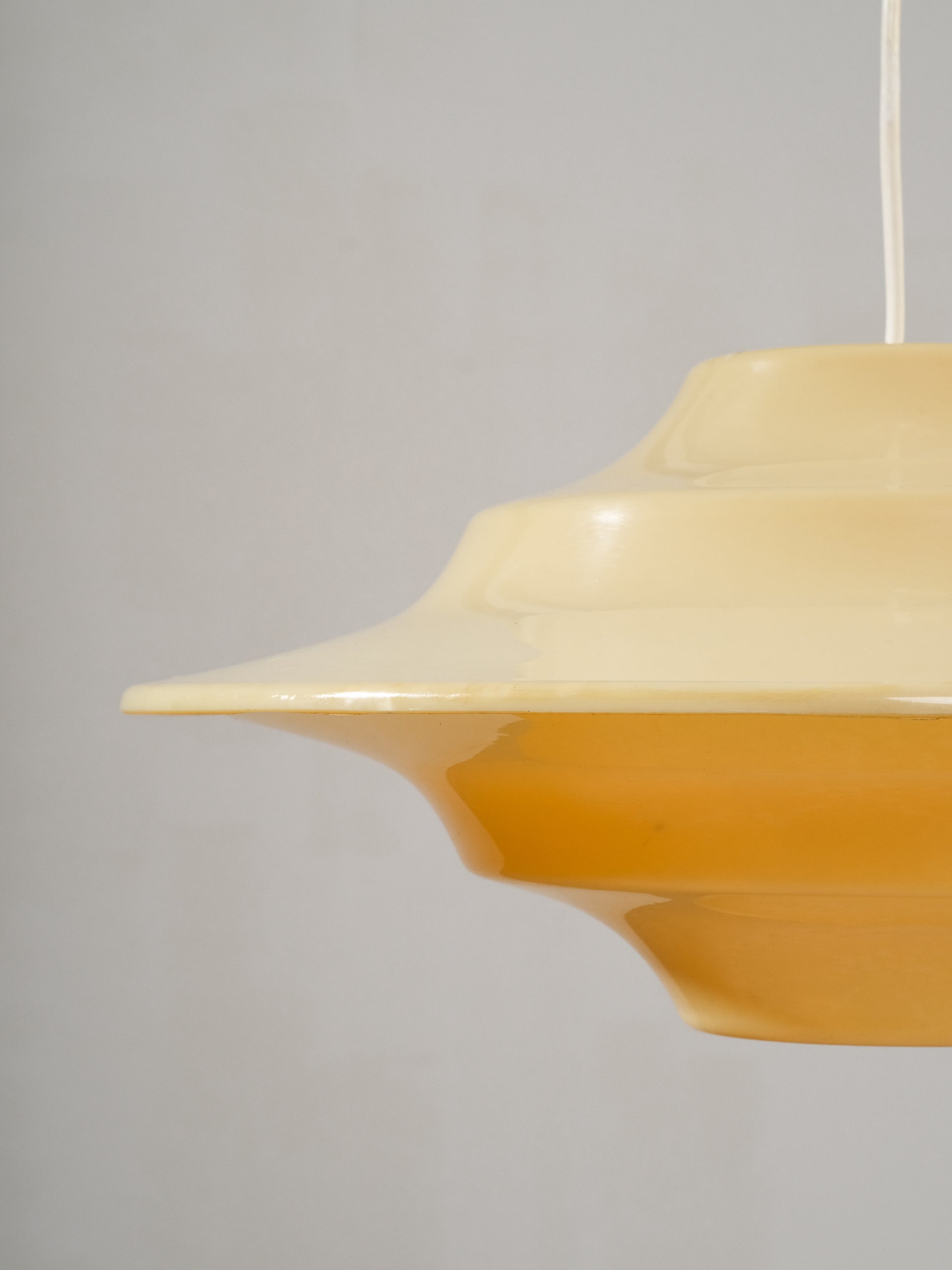 1970s Plastic Ceiling Lamp