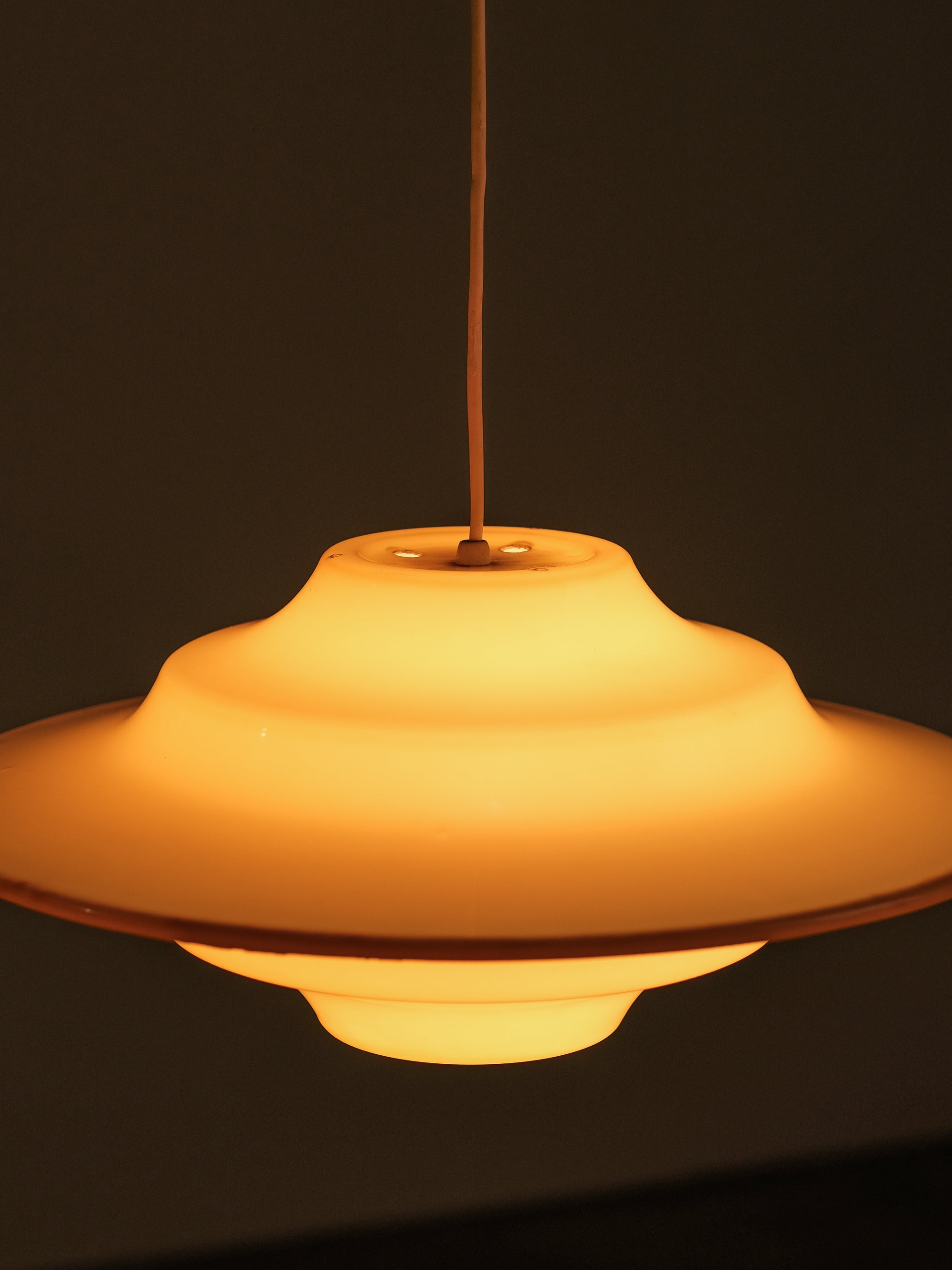 1970s Plastic Ceiling Lamp