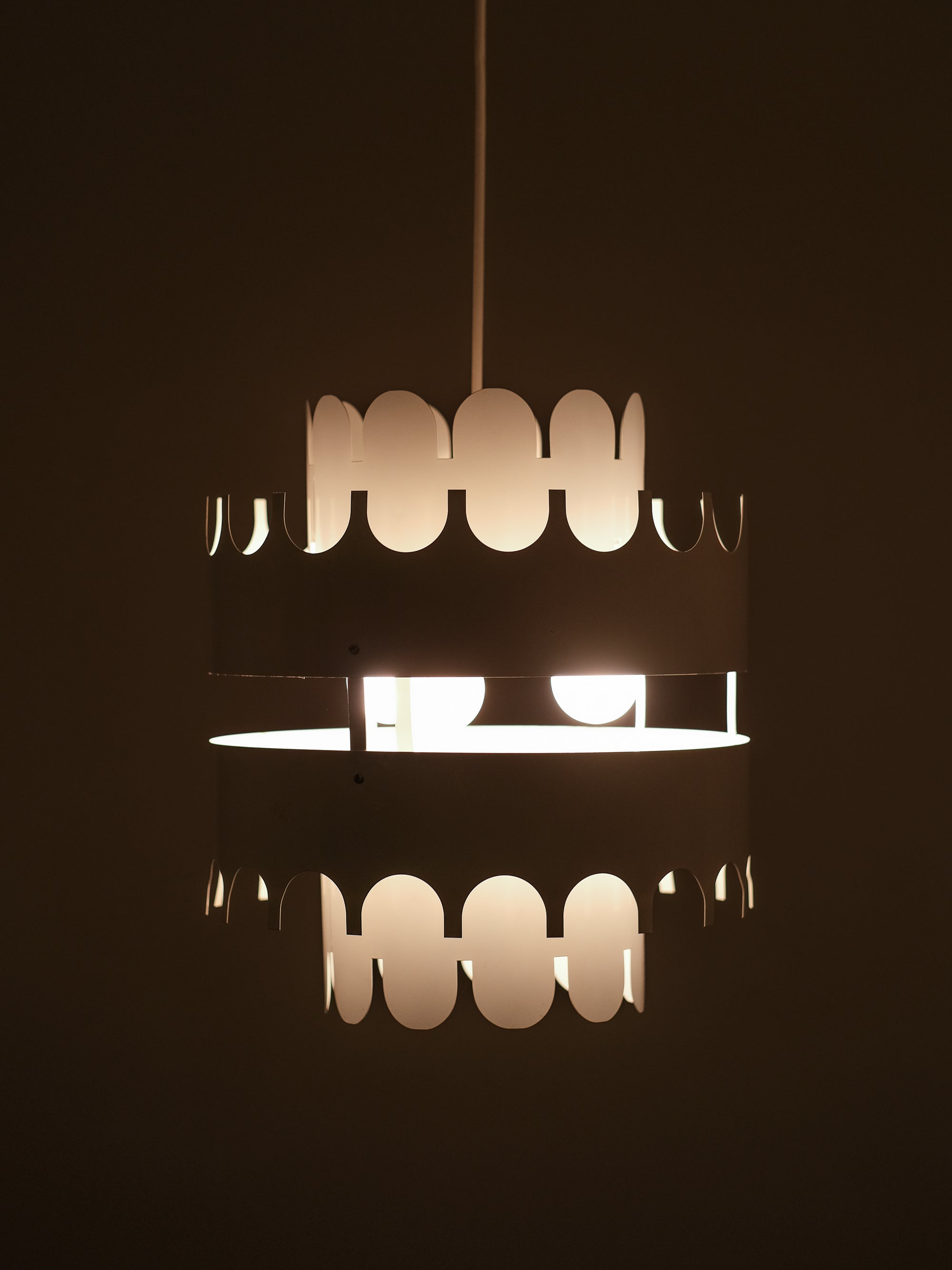 Vintage Pendant Lamp by Aris, Finland, 1970s
