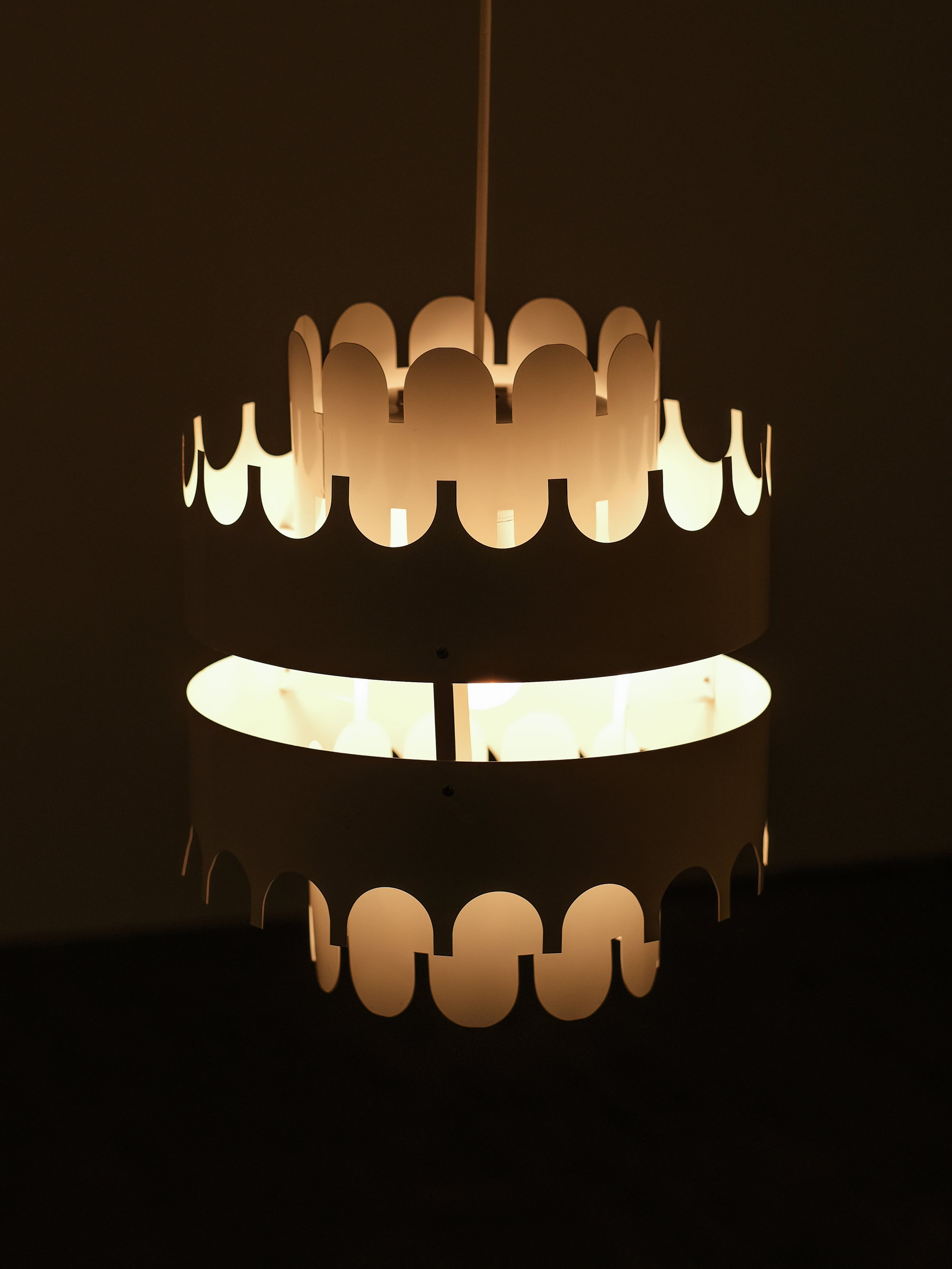 Vintage Pendant Lamp by Aris, Finland, 1970s