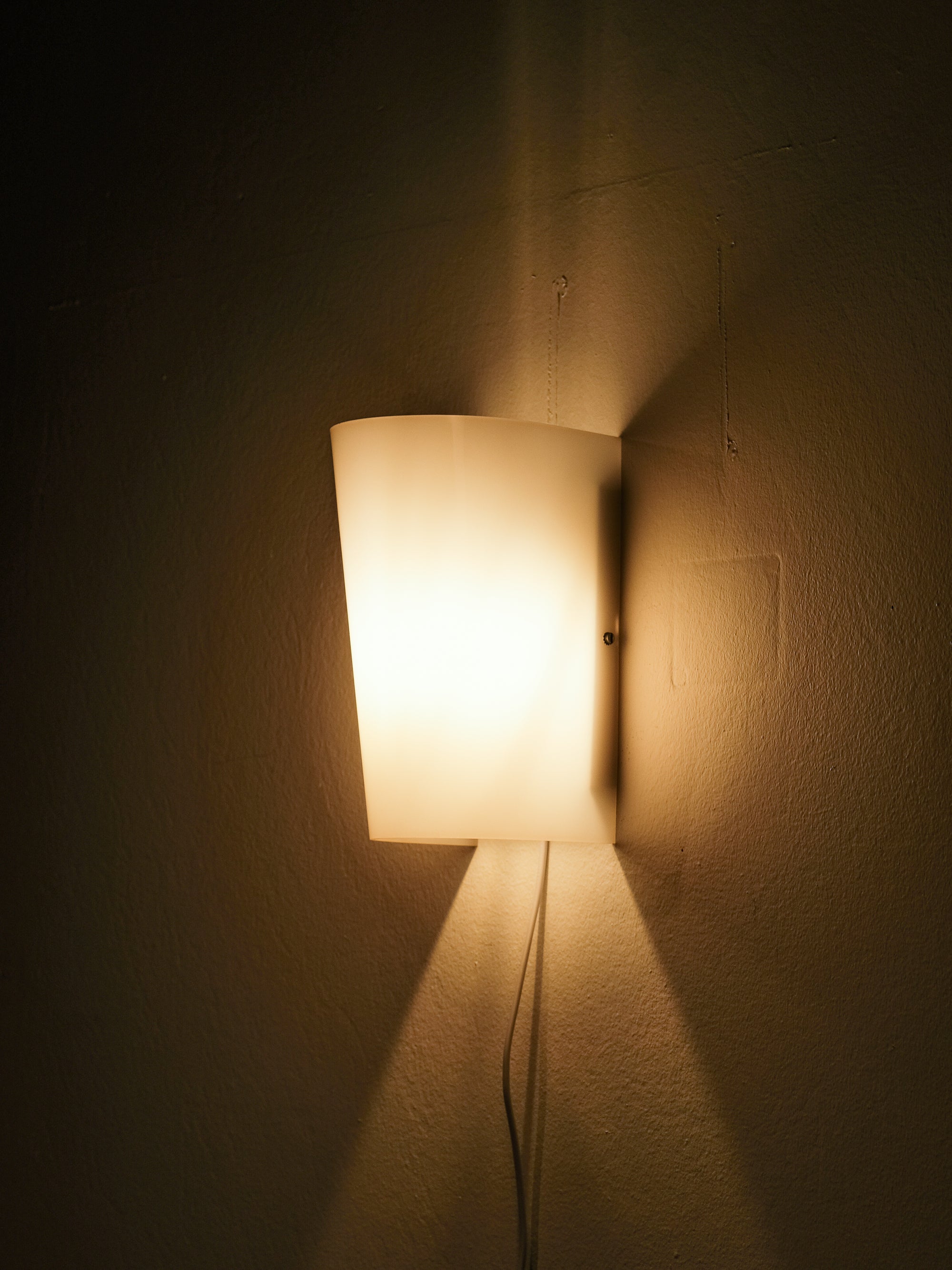 Acrylic Wall Lamp Model 50-026 by Lisa Johansson-Pape for Orno, 1960s