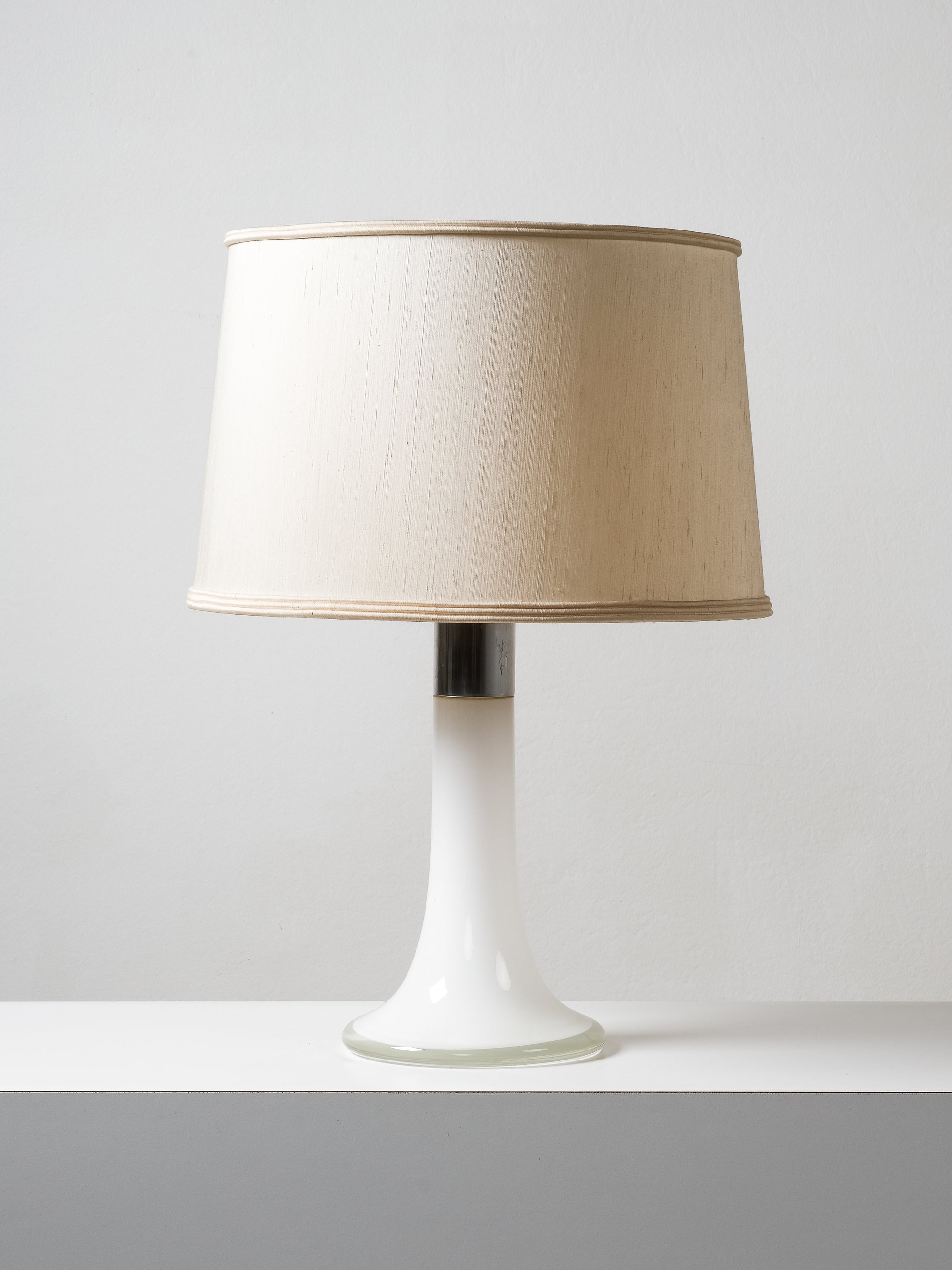Glass Table Lamp Model 46-017 by Lisa Johansson-Pape for Orno, Finland, 1960s