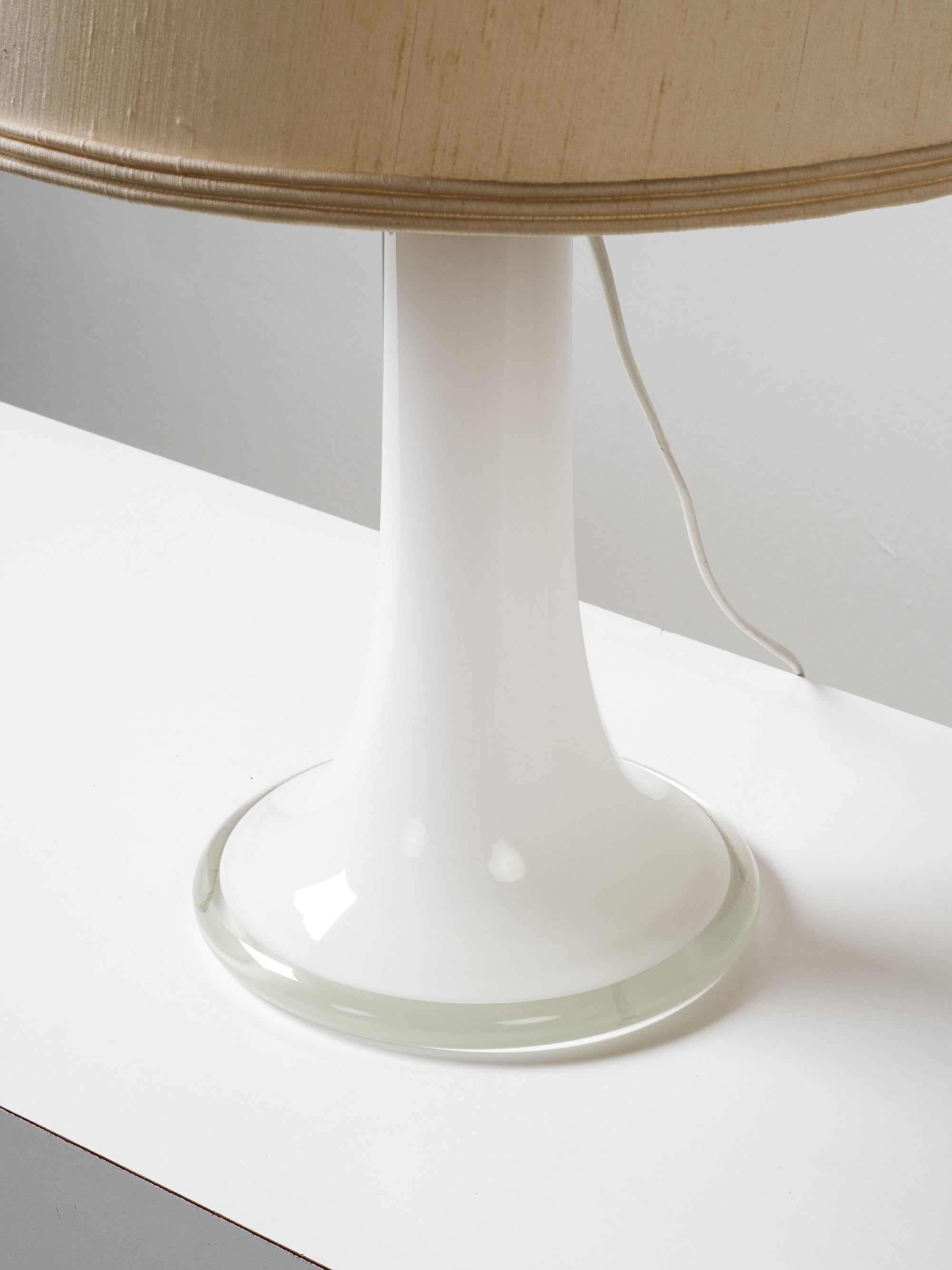 Glass Table Lamp Model 46-017 by Lisa Johansson-Pape for Orno, Finland, 1960s