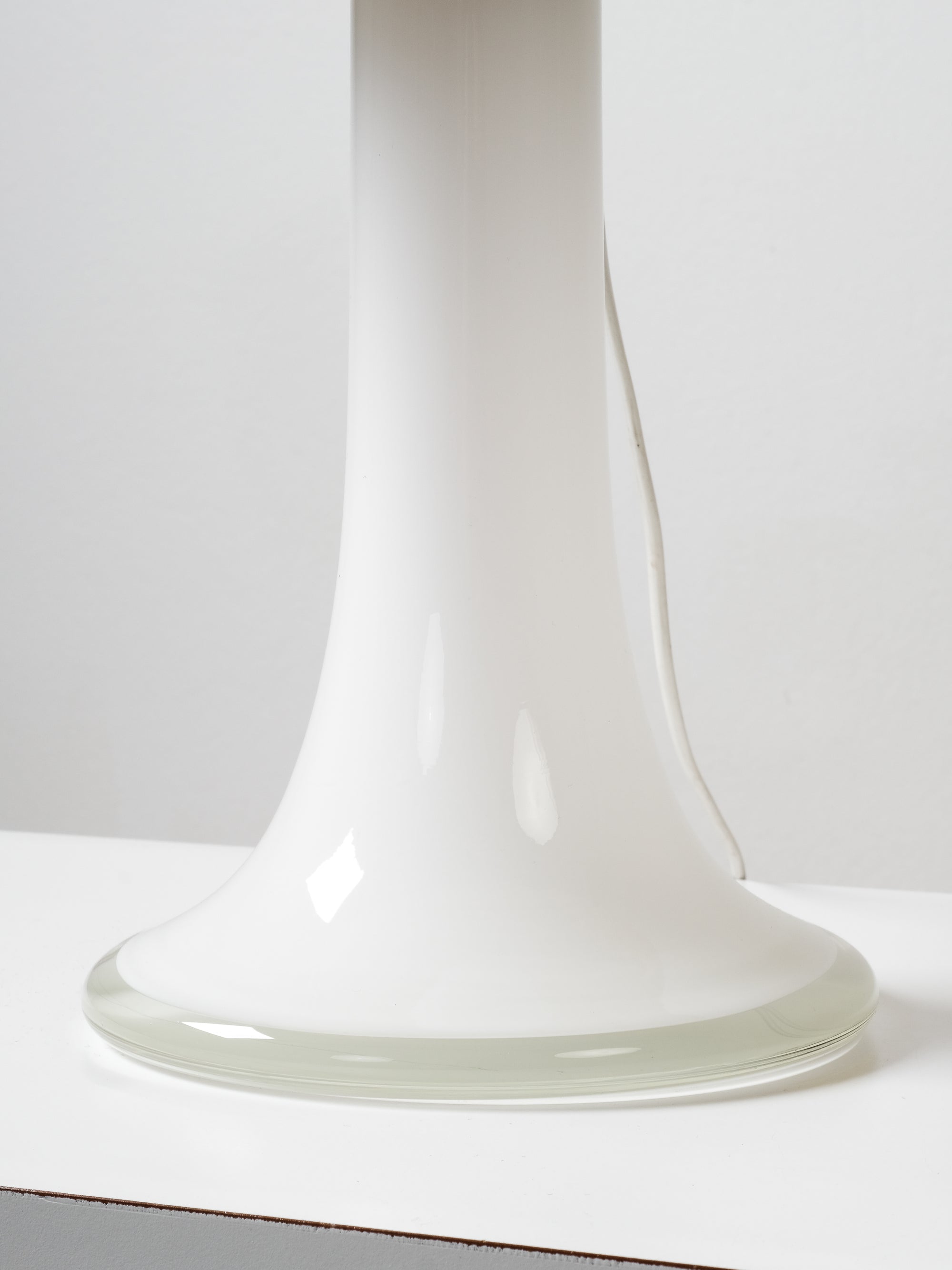 Glass Table Lamp Model 46-017 by Lisa Johansson-Pape for Orno, Finland, 1960s