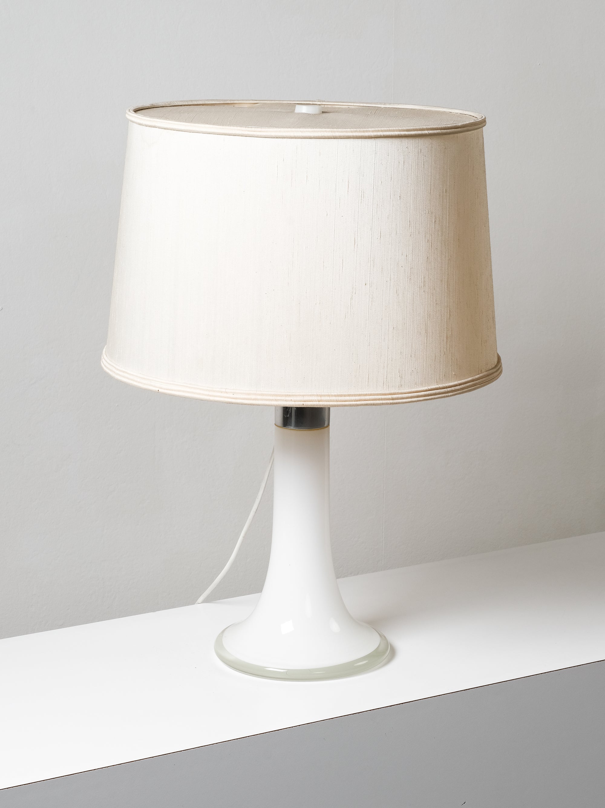 Glass Table Lamp Model 46-017 by Lisa Johansson-Pape for Orno, Finland, 1960s