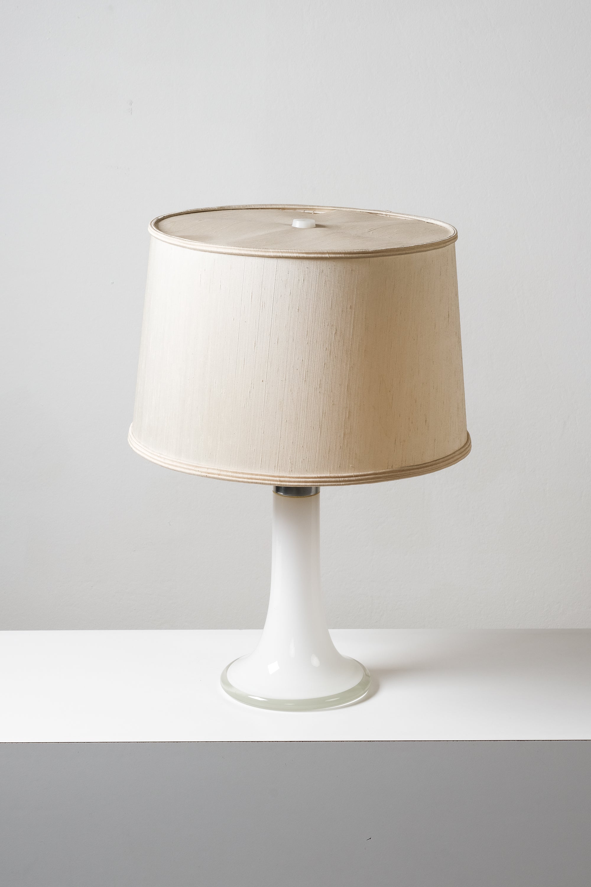 Glass Table Lamp Model 46-017 by Lisa Johansson-Pape for Orno, Finland, 1960s