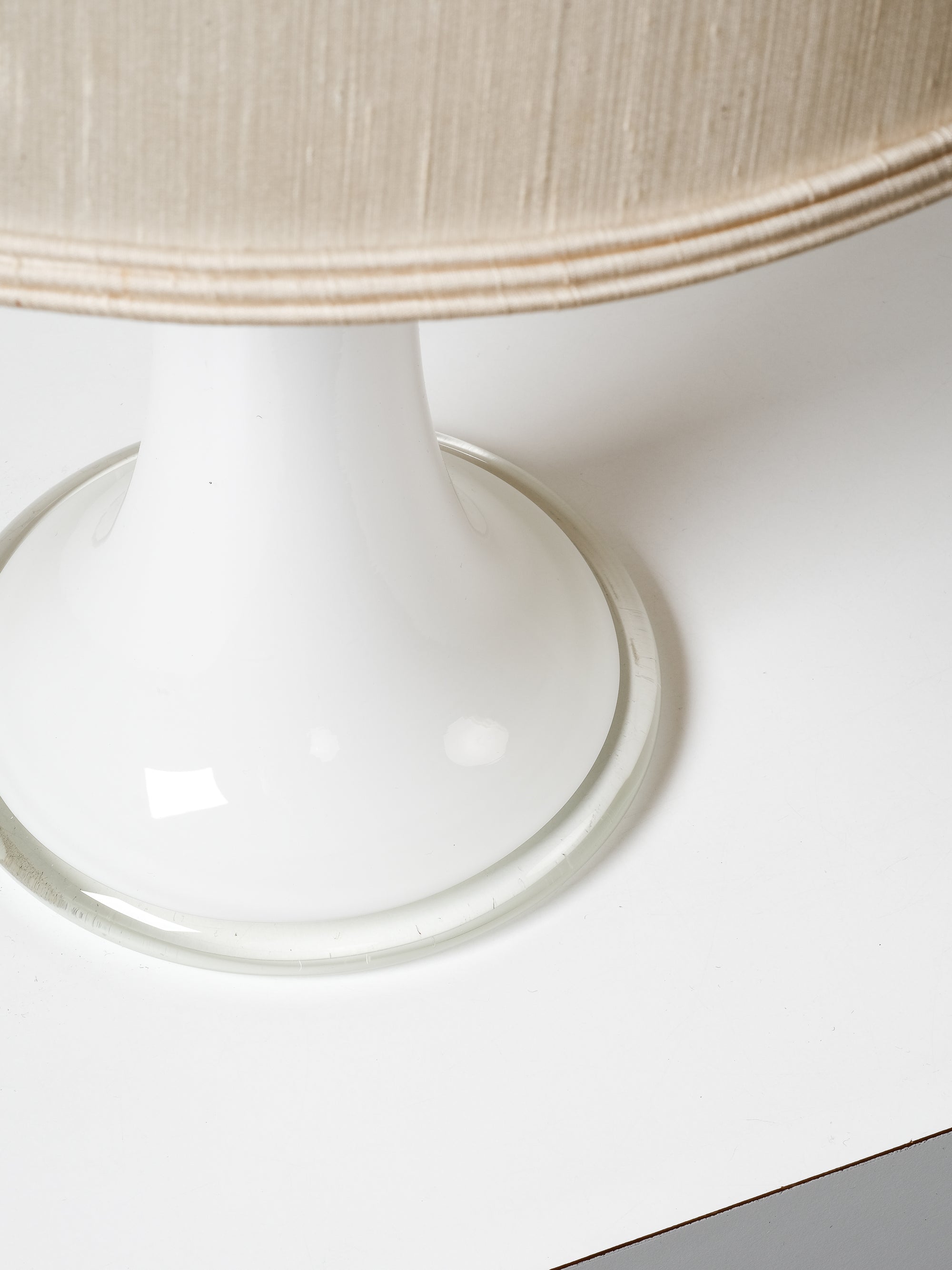 Glass Table Lamp Model 46-017 by Lisa Johansson-Pape for Orno, Finland, 1960s