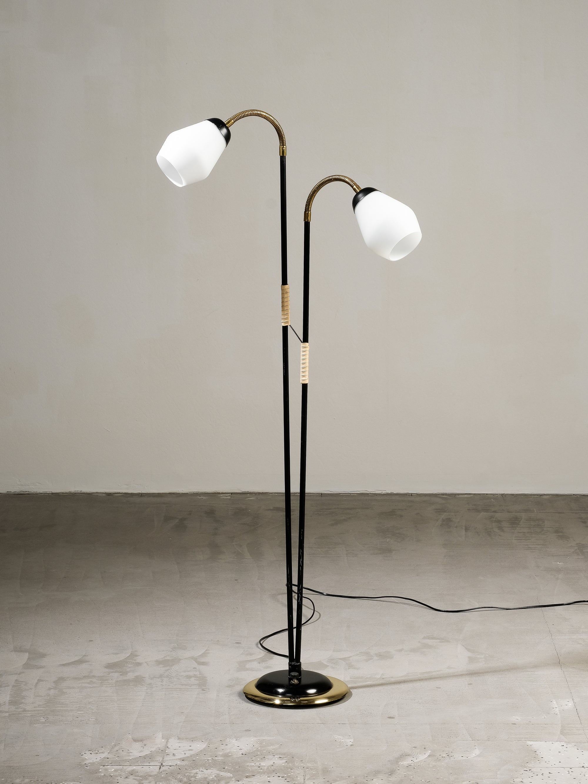 Mid-Century Modern Floor Lamp by Valinte, Finland, 1950s