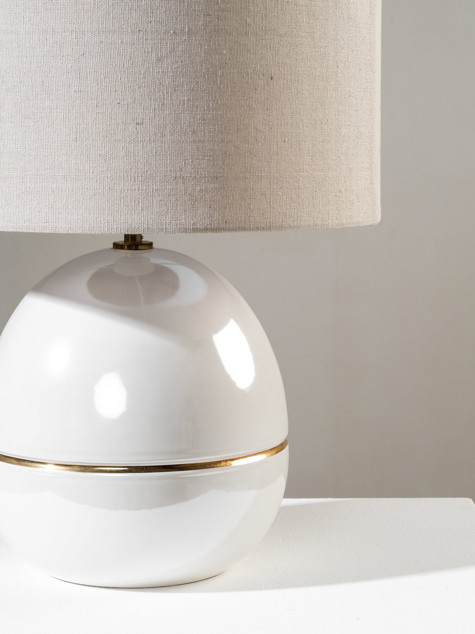 Vintage Ceramic Table Lamp by Ker-Lux, Finland