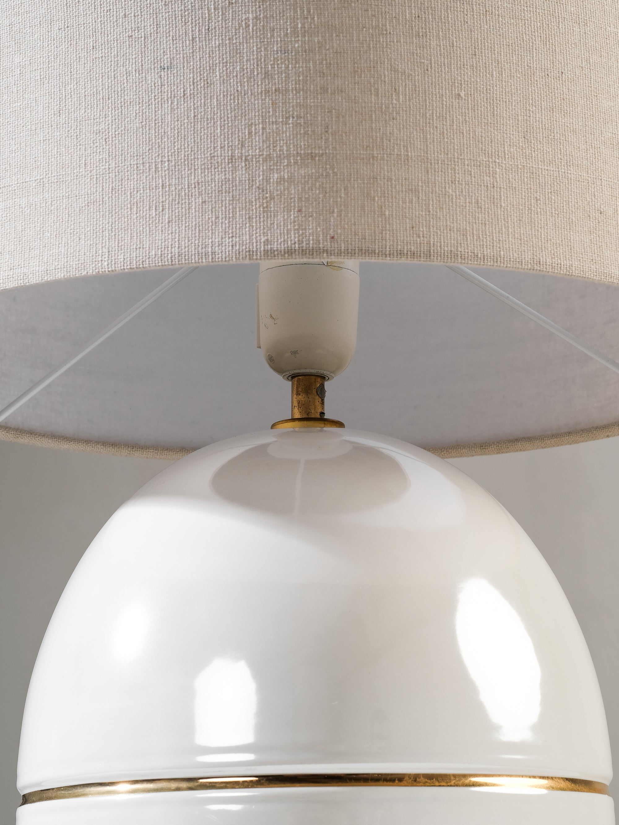 Vintage Ceramic Table Lamp by Ker-Lux, Finland