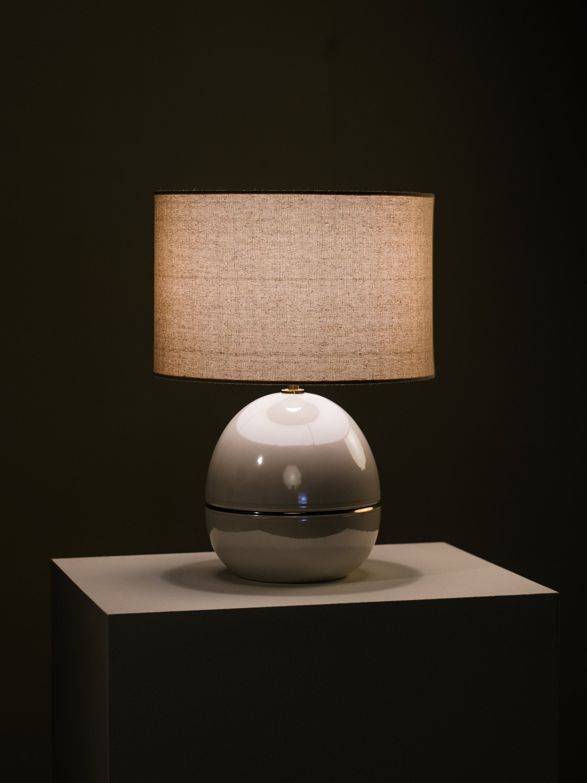 Vintage Ceramic Table Lamp by Ker-Lux, Finland