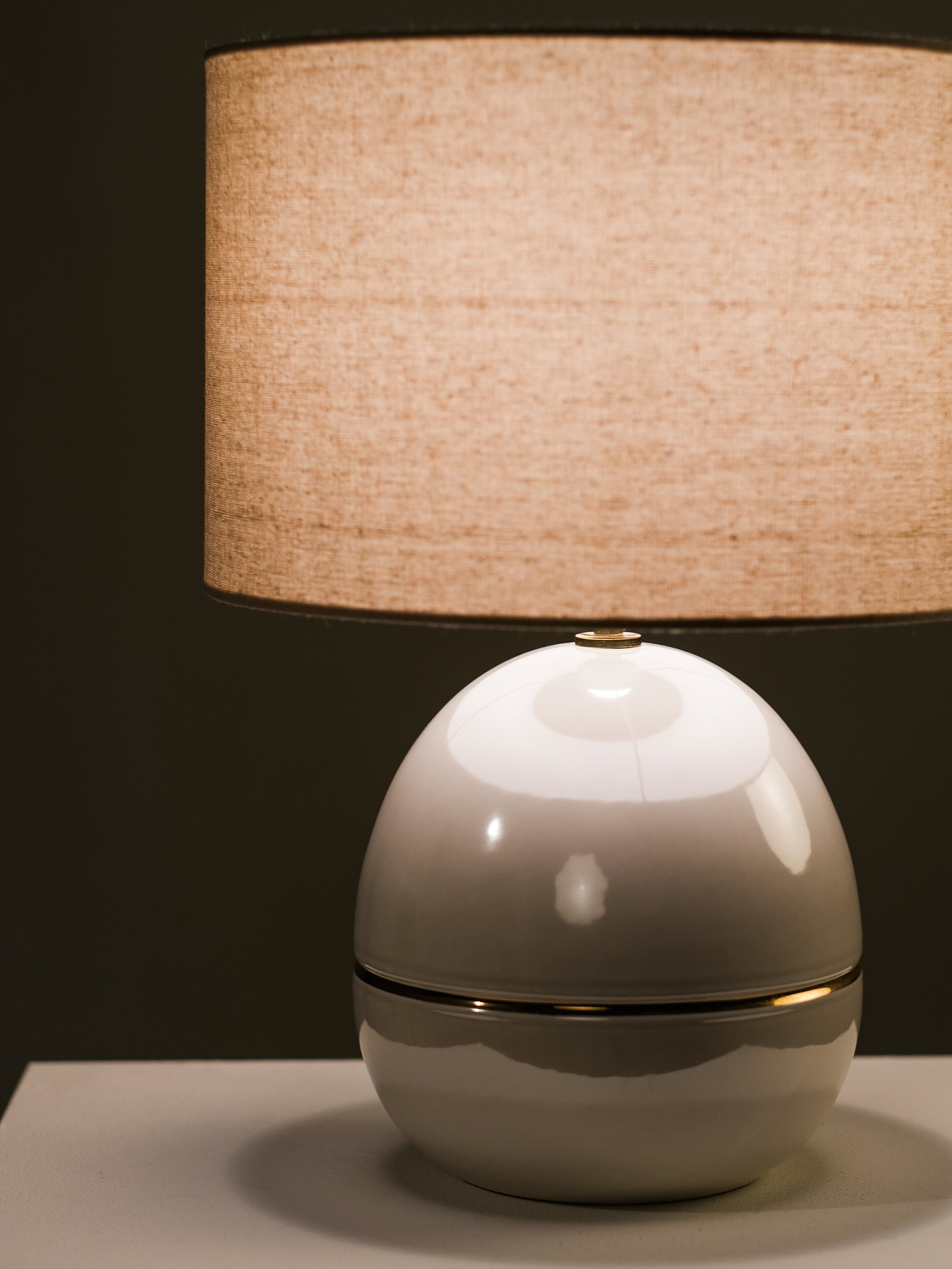 Vintage Ceramic Table Lamp by Ker-Lux, Finland