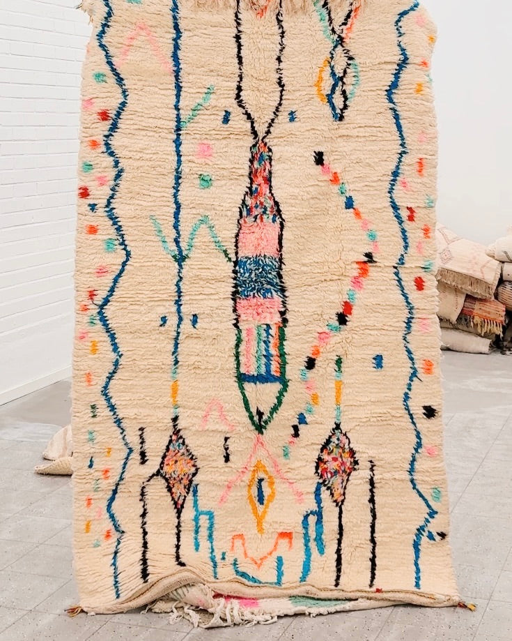 Moroccan Wool Rug | 240 x 138 cm