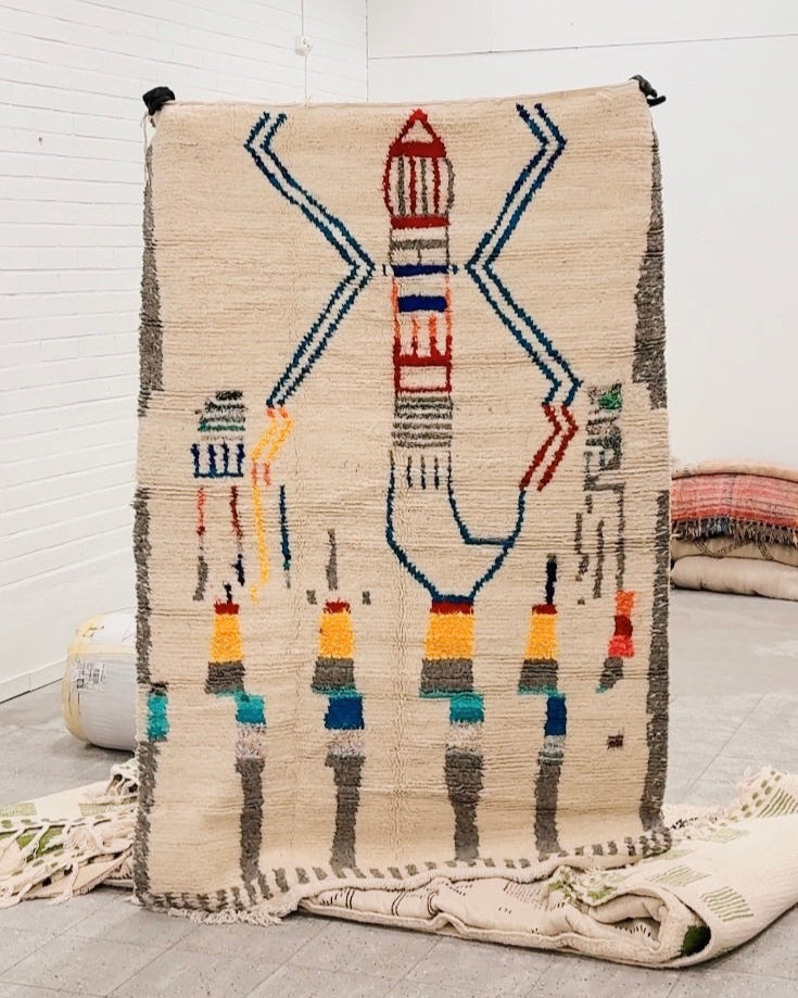 Moroccan Wool Rug | 210 x 143 cm