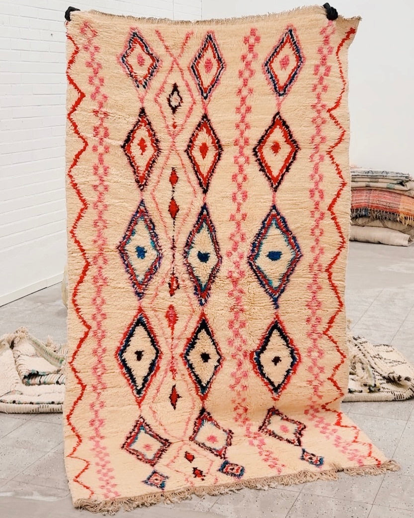 Moroccan Wool Rug | 260 x 140 cm