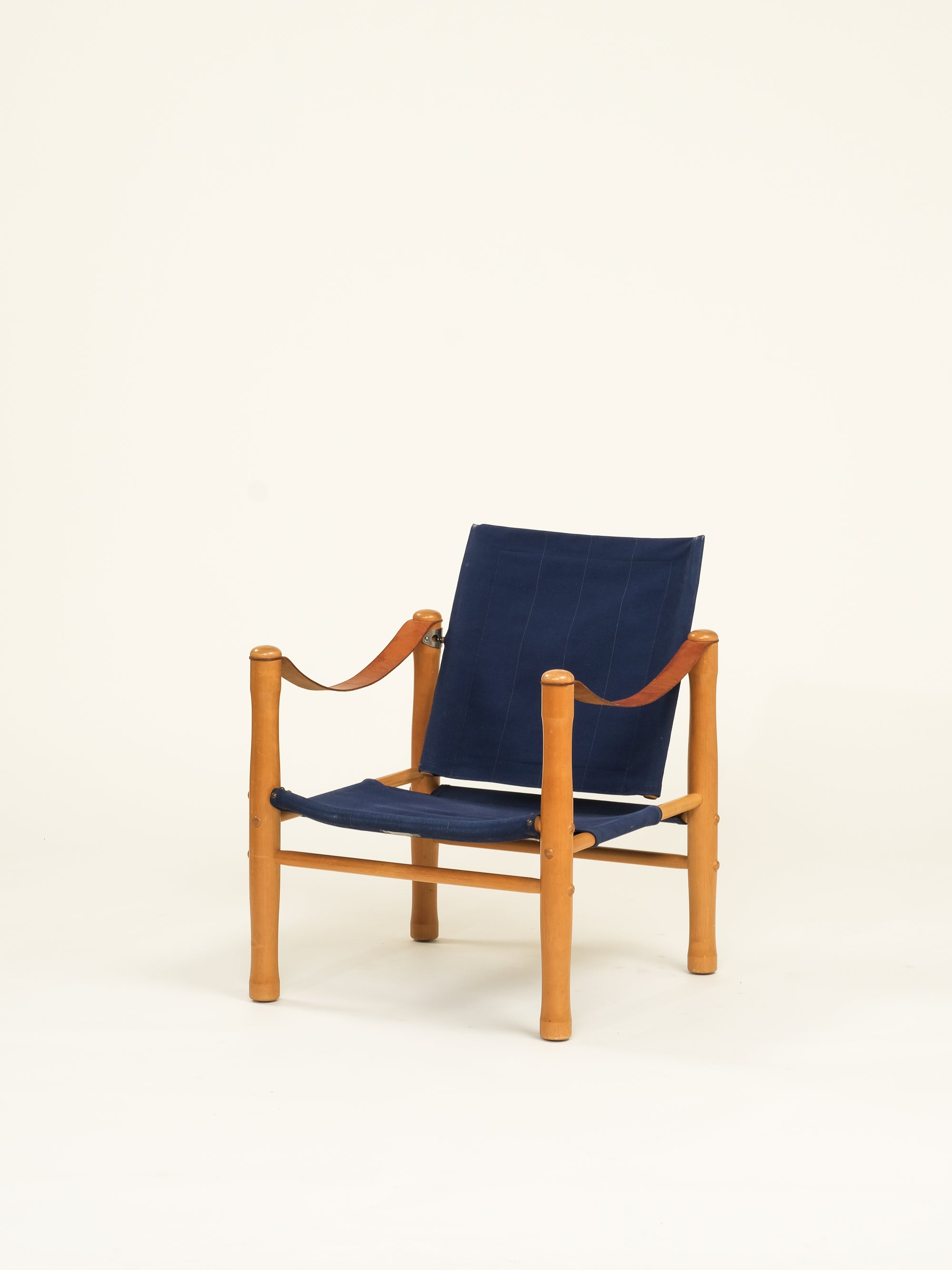 'Trivia' Safari Armchair by Elias Svedberg for Nordiska Kompaniet, 1950s