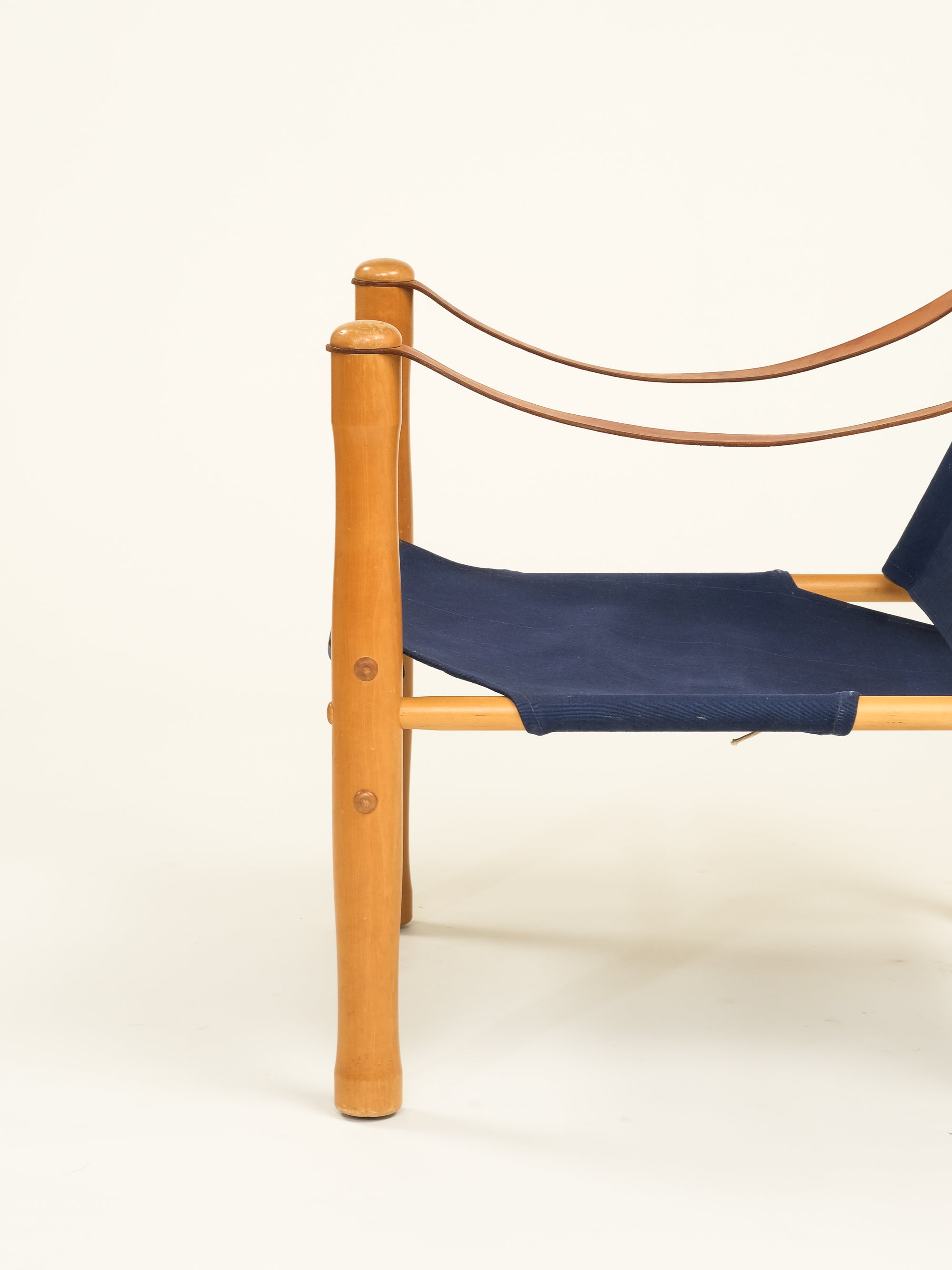 'Trivia' Safari Armchair by Elias Svedberg for Nordiska Kompaniet, 1950s