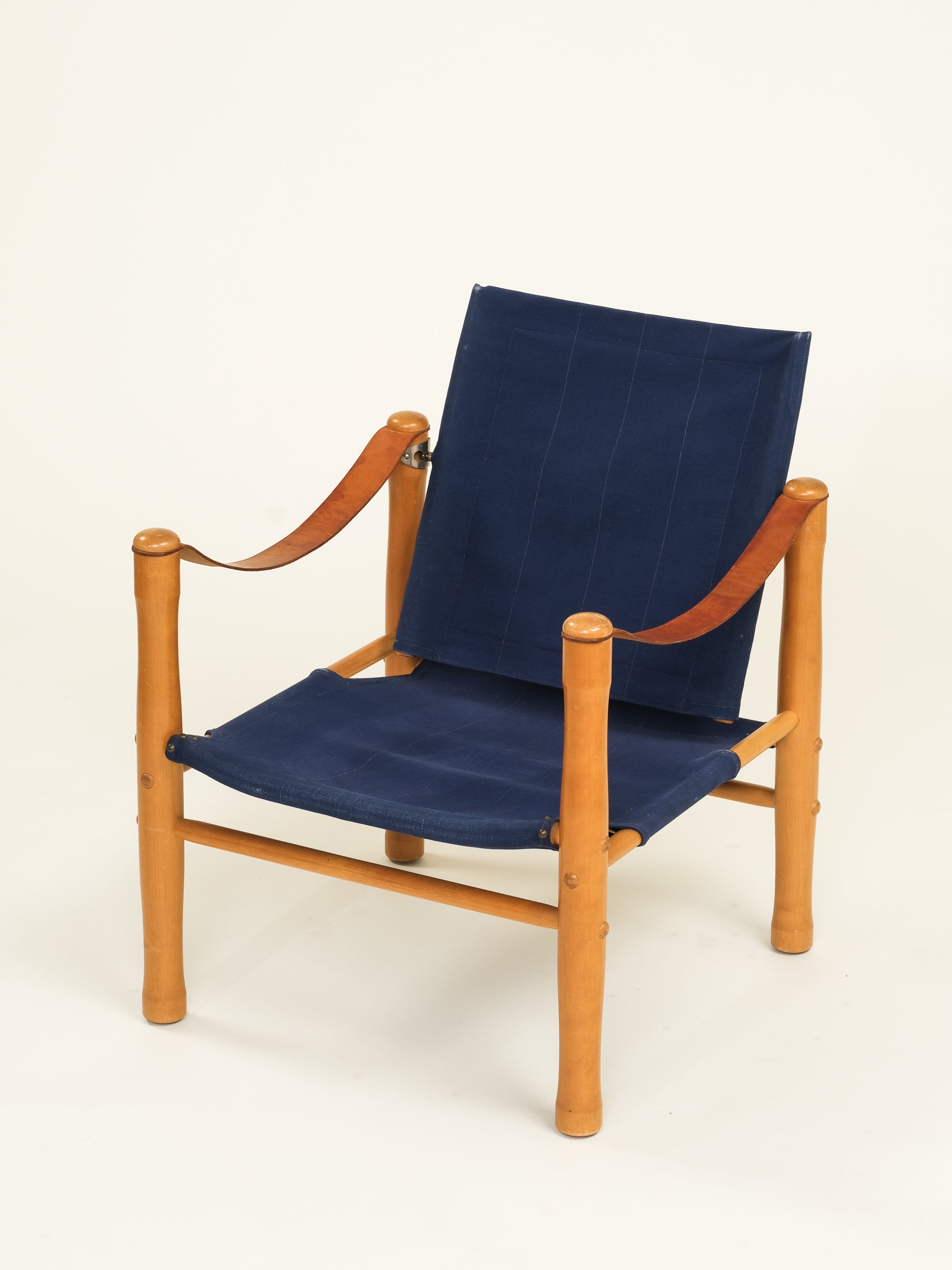 'Trivia' Safari Armchair by Elias Svedberg for Nordiska Kompaniet, 1950s