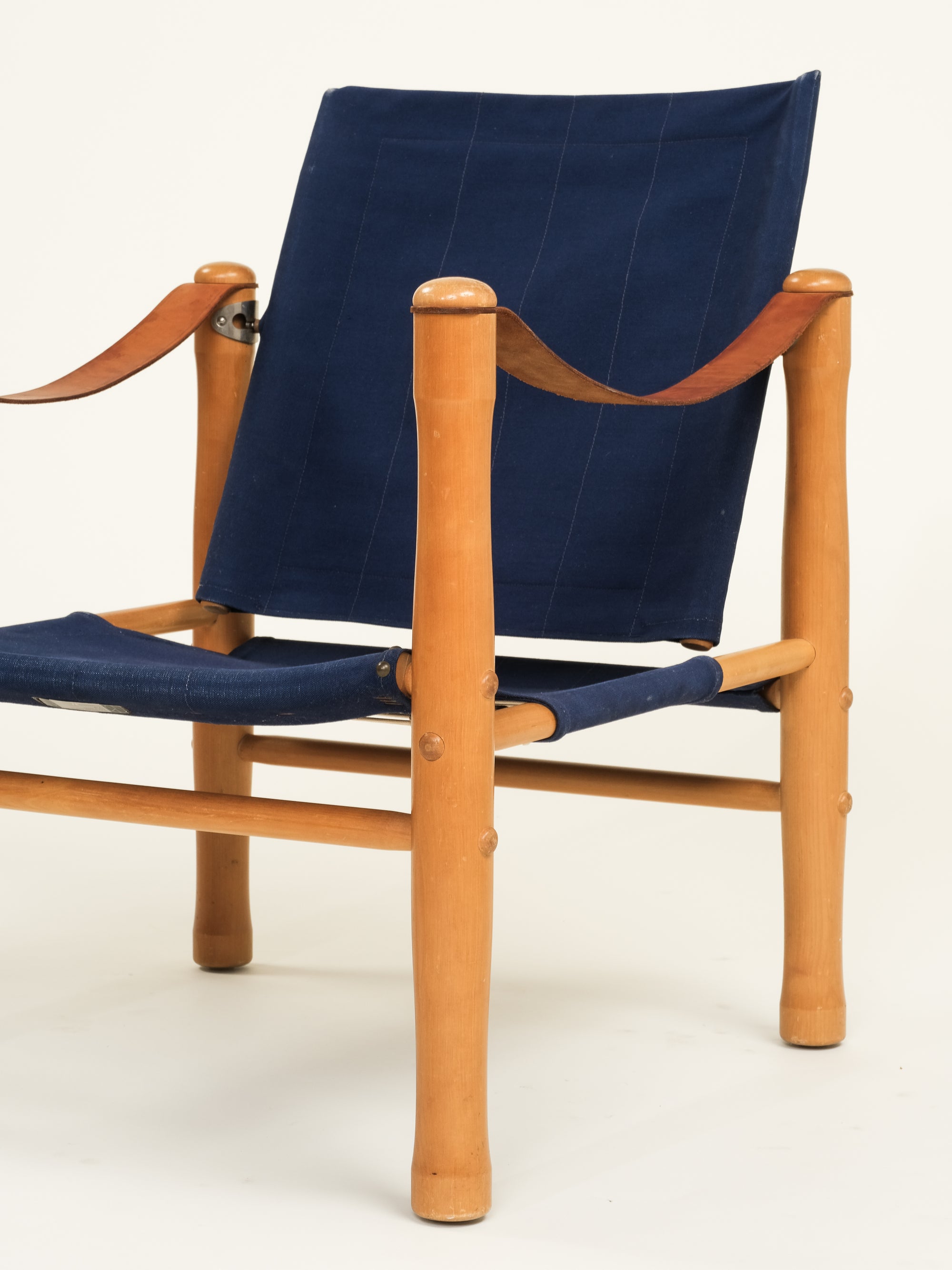 'Trivia' Safari Armchair by Elias Svedberg for Nordiska Kompaniet, 1950s