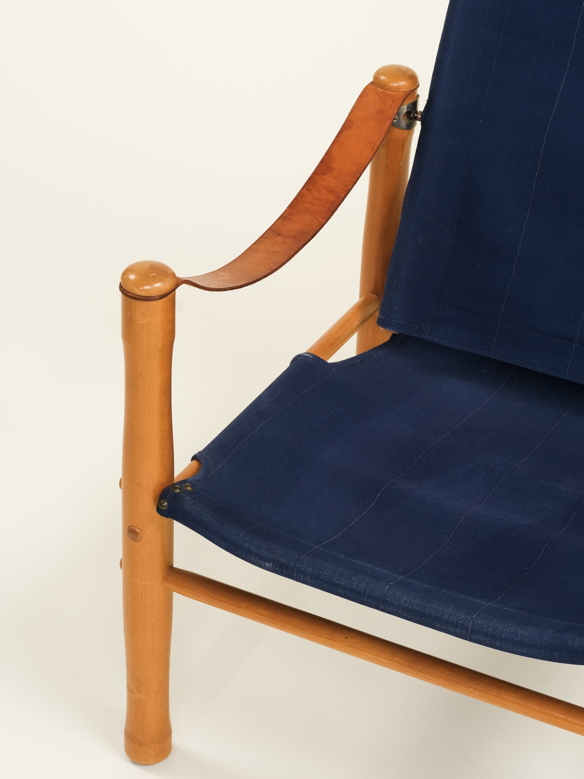 'Trivia' Safari Armchair by Elias Svedberg for Nordiska Kompaniet, 1950s