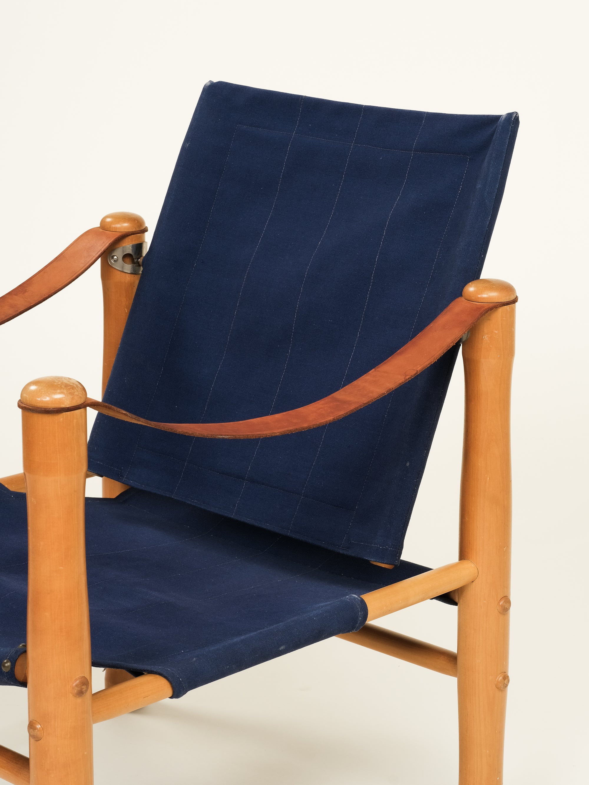 'Trivia' Safari Armchair by Elias Svedberg for Nordiska Kompaniet, 1950s