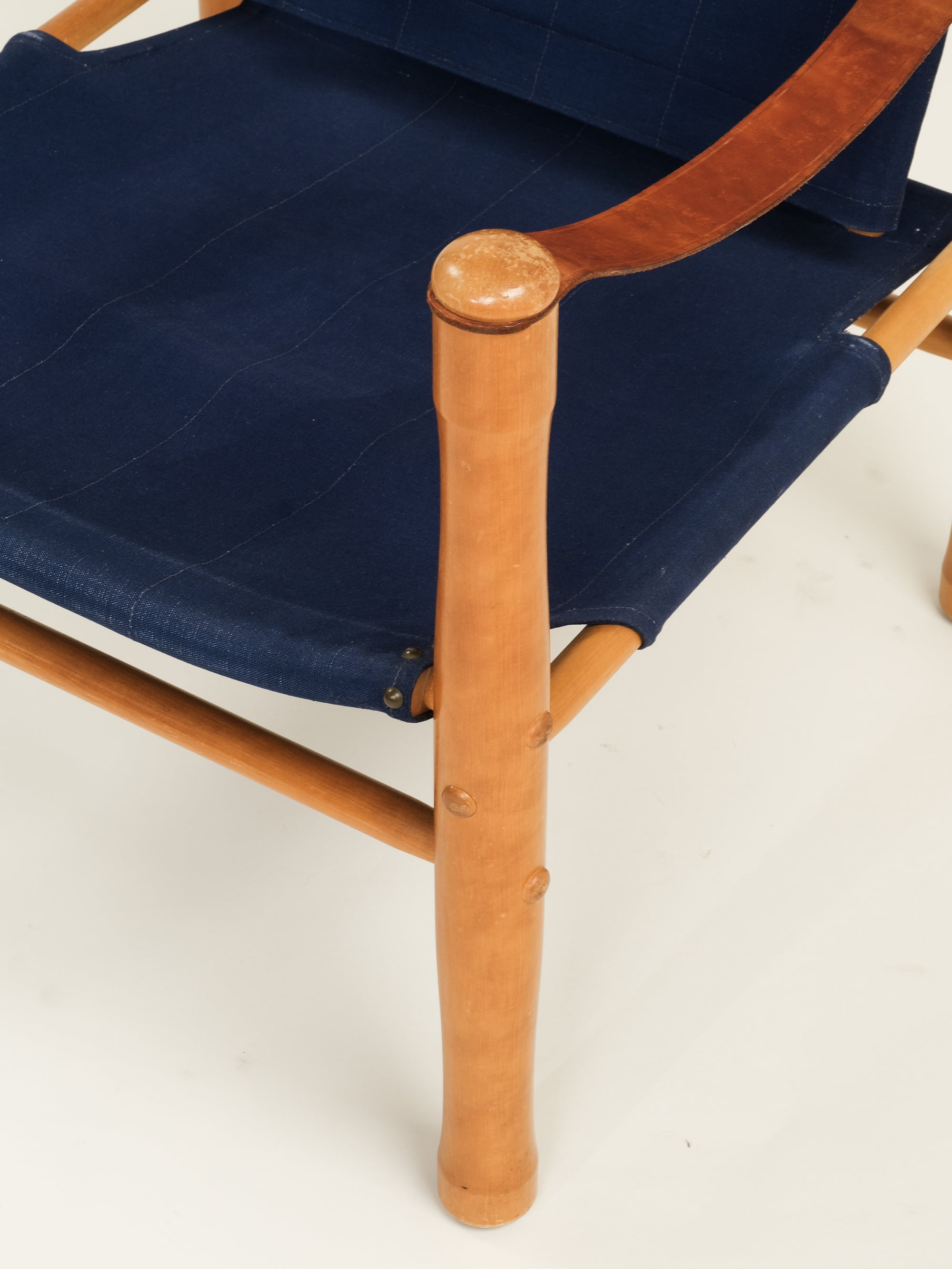 'Trivia' Safari Armchair by Elias Svedberg for Nordiska Kompaniet, 1950s