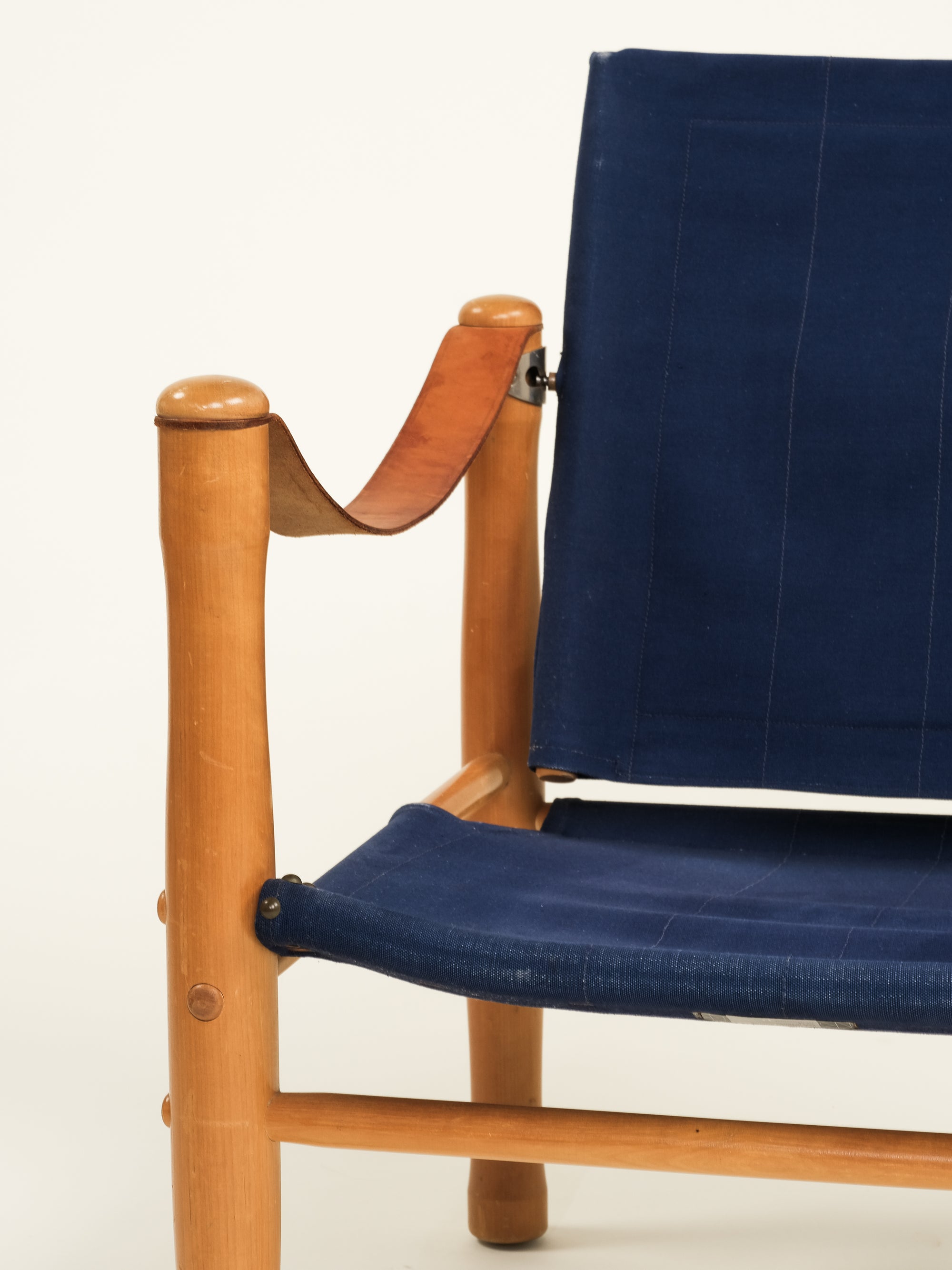 'Trivia' Safari Armchair by Elias Svedberg for Nordiska Kompaniet, 1950s
