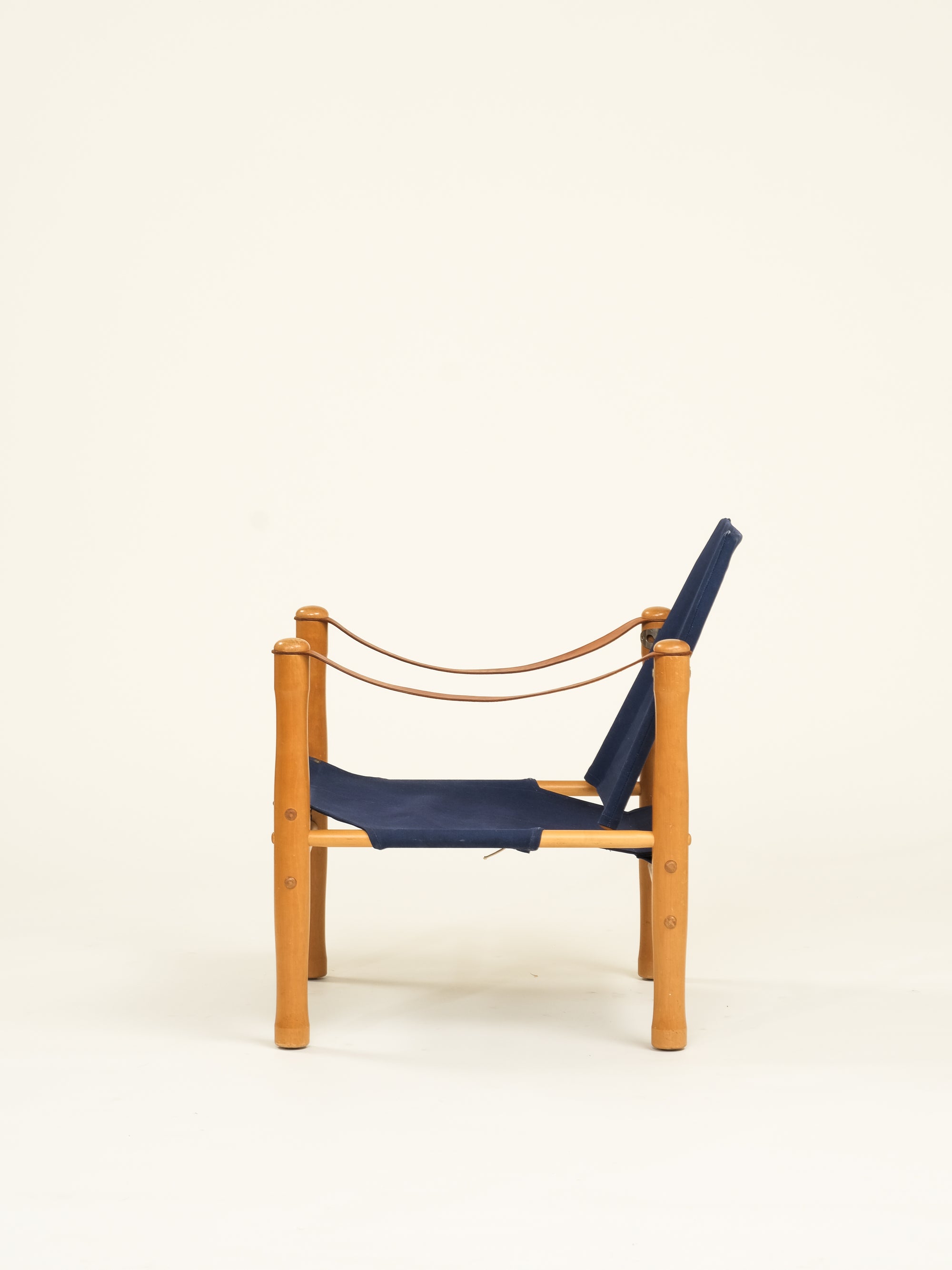 'Trivia' Safari Armchair by Elias Svedberg for Nordiska Kompaniet, 1950s