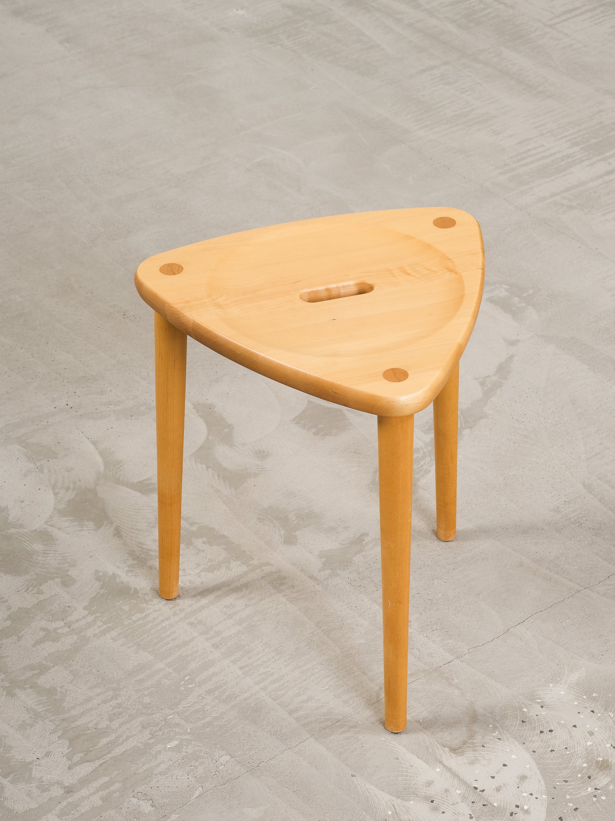 “Sgabello” Birch Stool by Marit Stigsdotter for Stolab, 1990